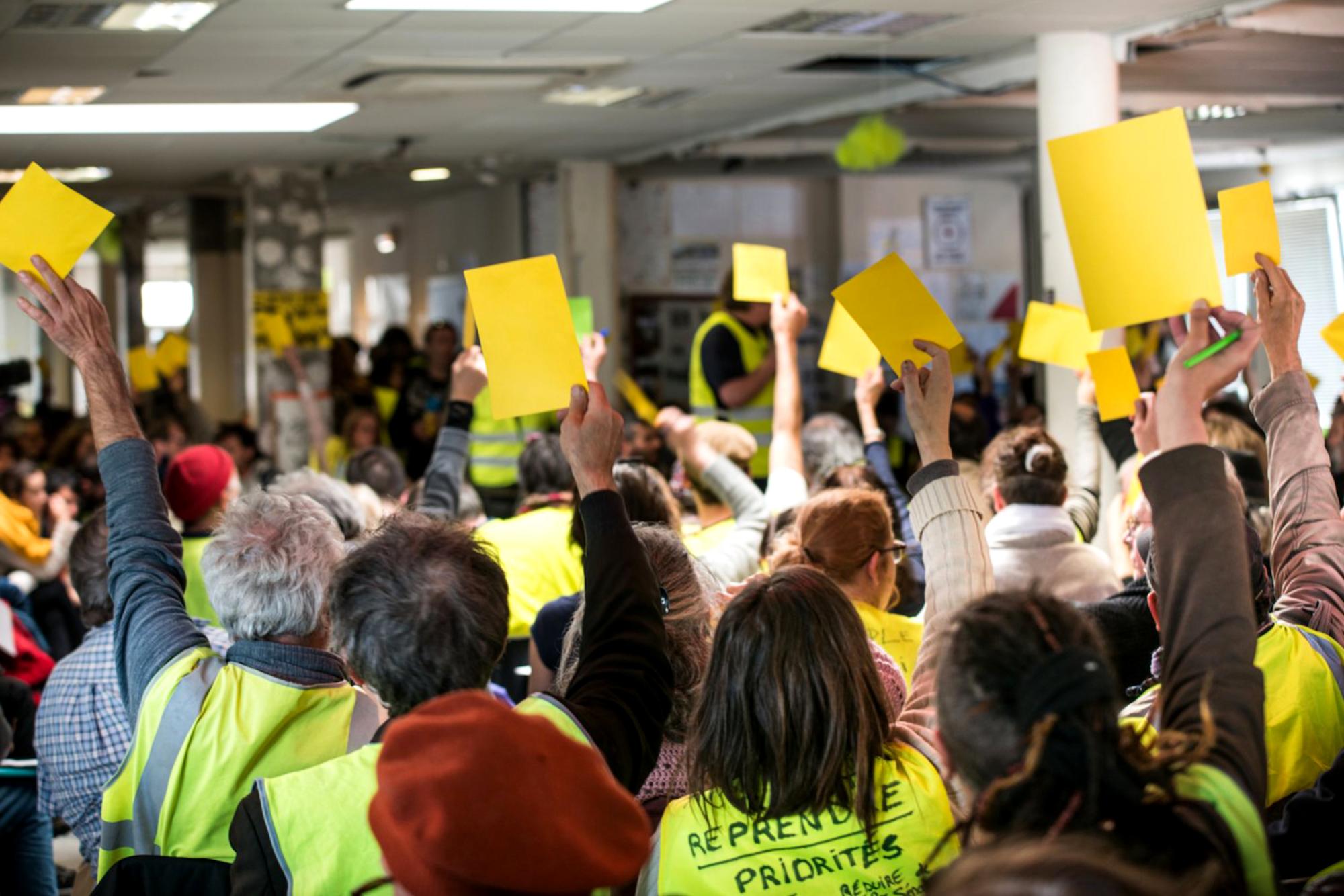 Asamblea de Asambleas chalecos amarillos