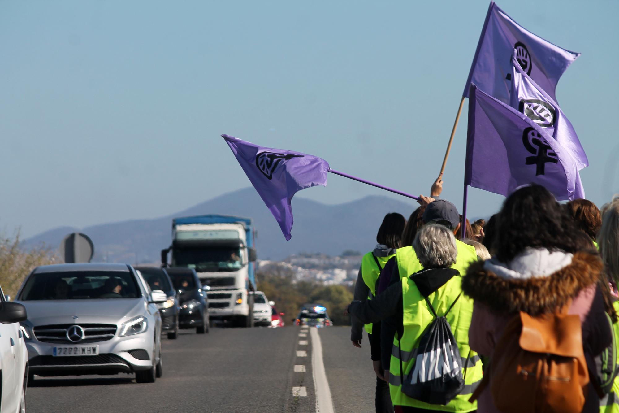 Marcha feminista Bornos 2