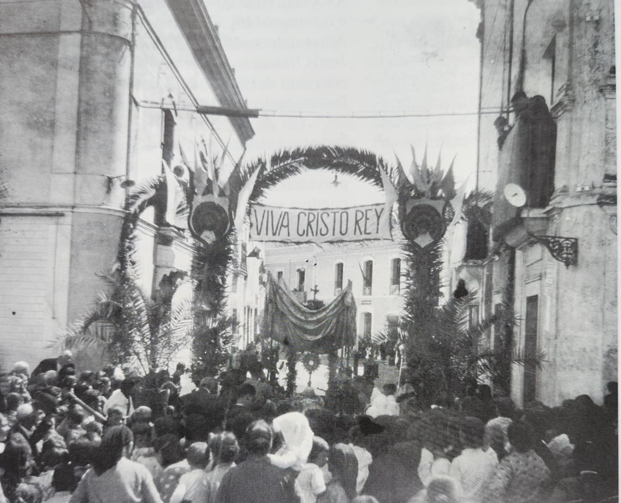 Procesión del Corpus en Montijo