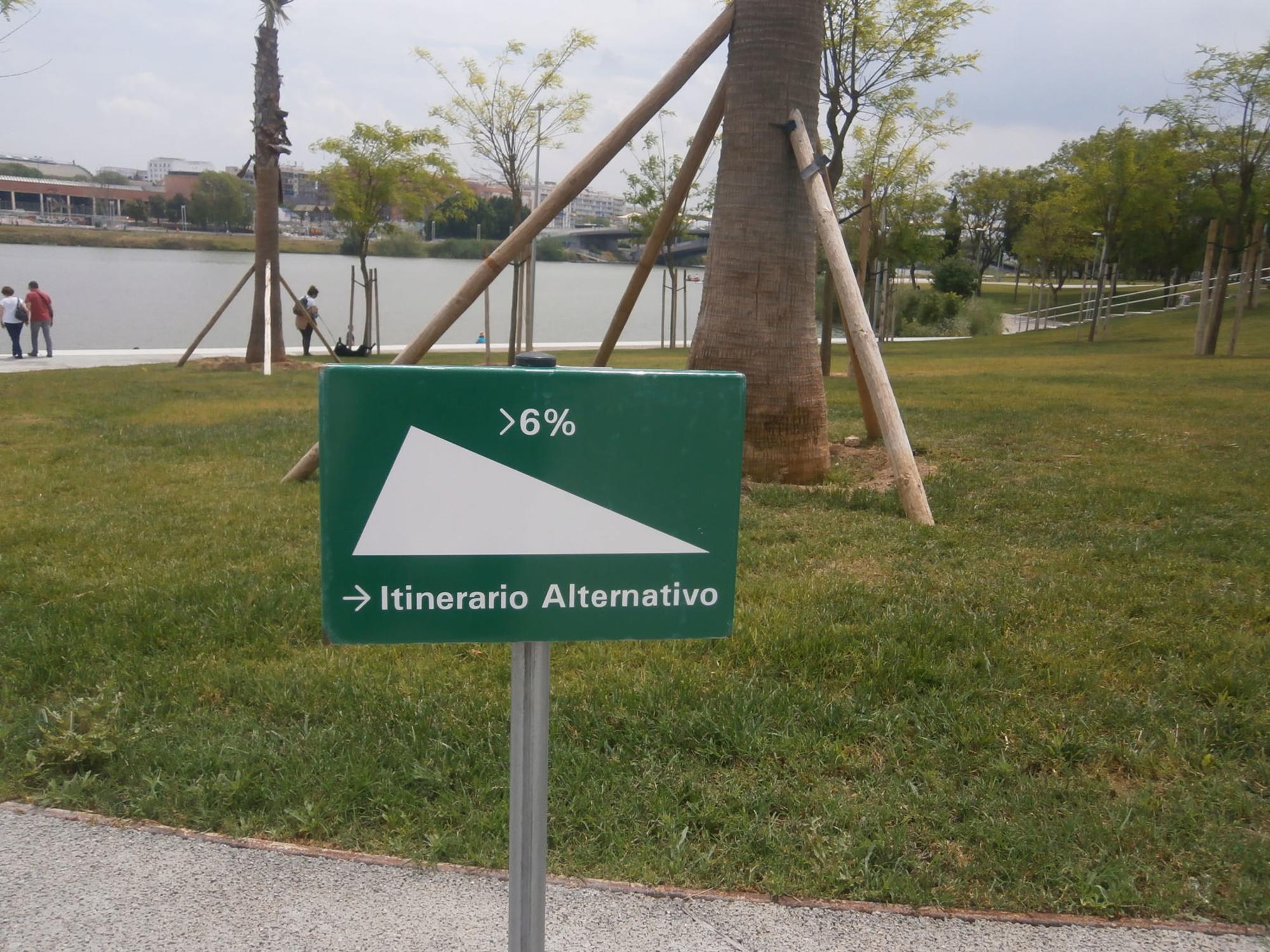 Accesibilidad parque Sevilla 3