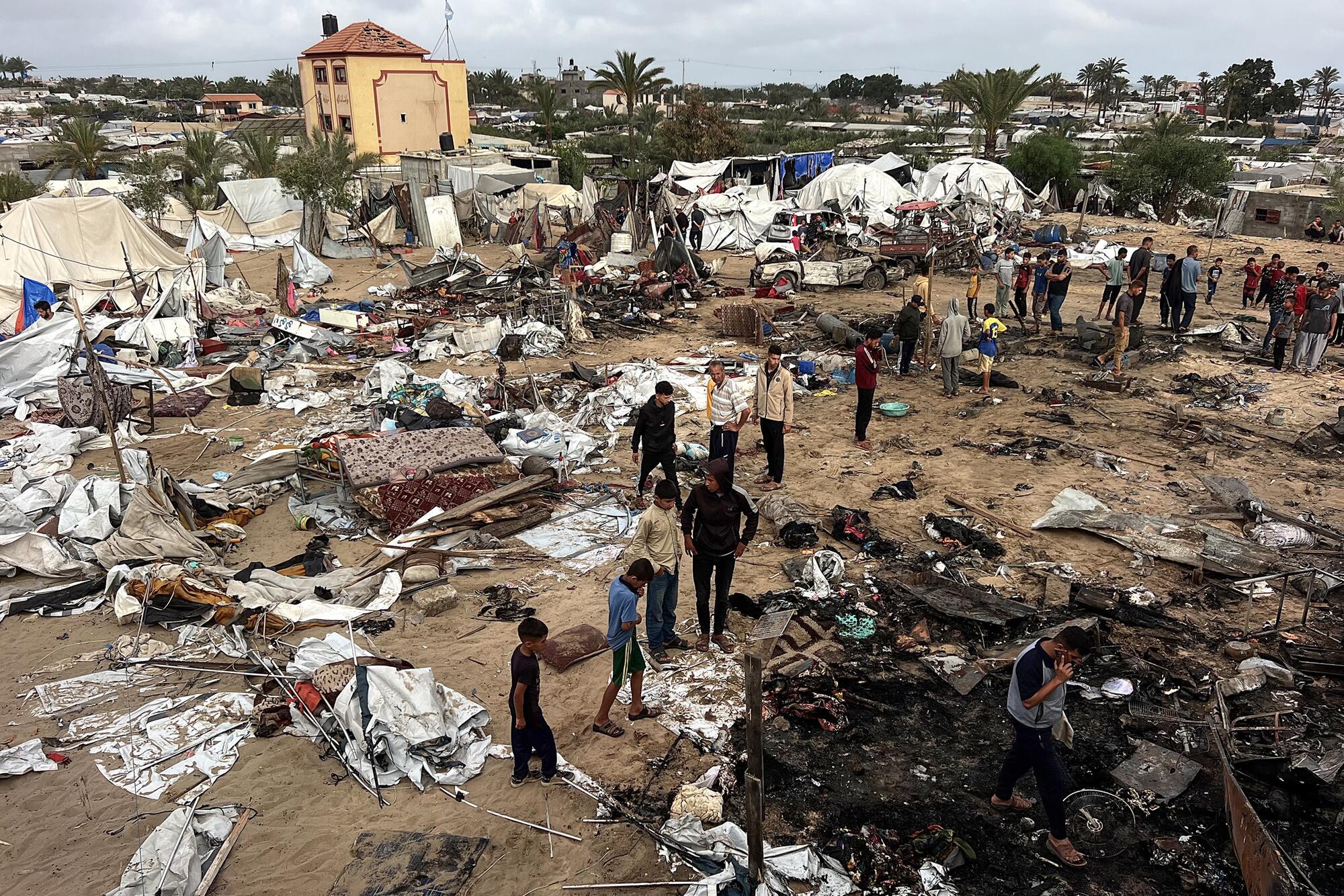 Bombardeo Gaza 19 mayo