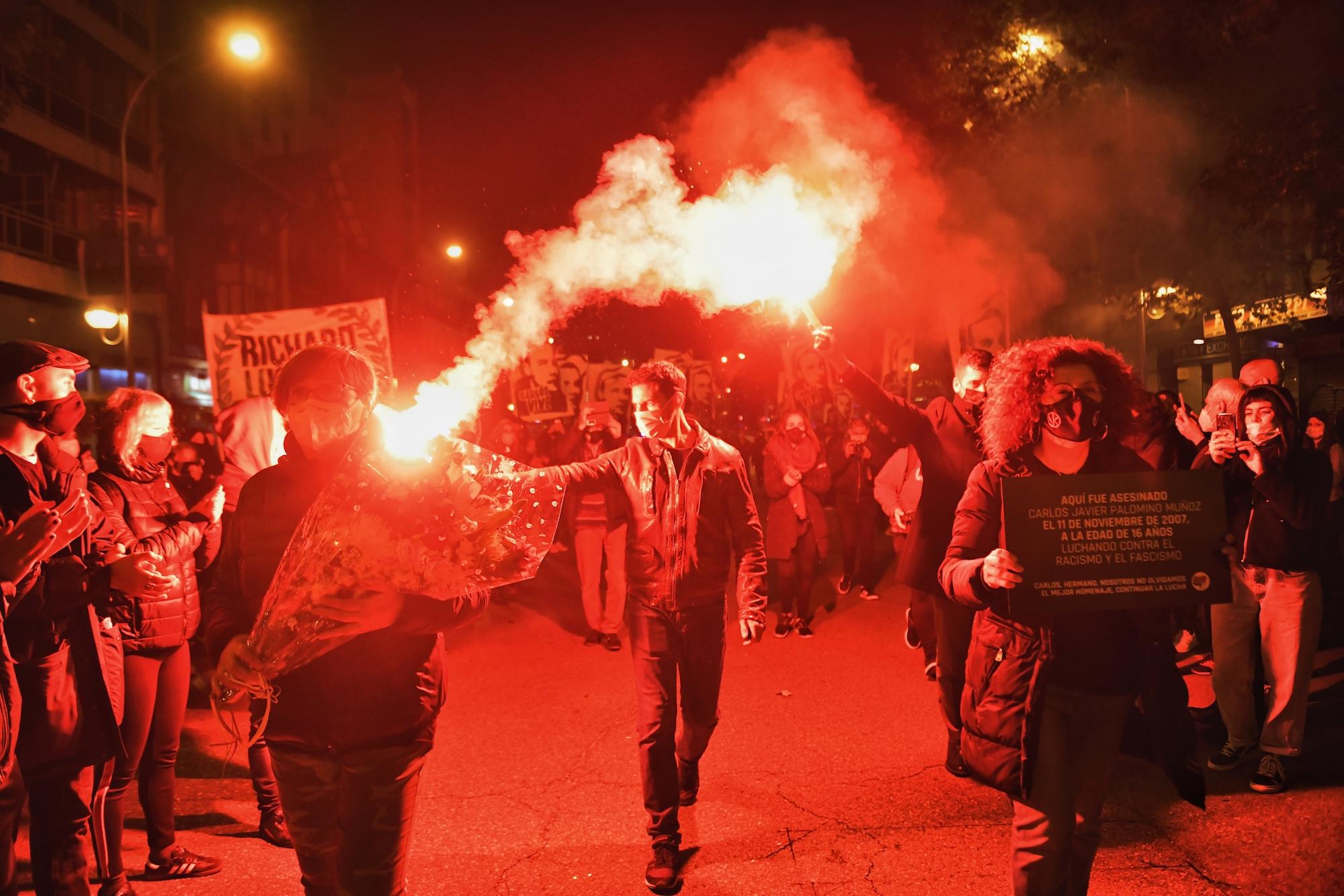 Manifestación antifascista Carlos Palomino 2020 - 4