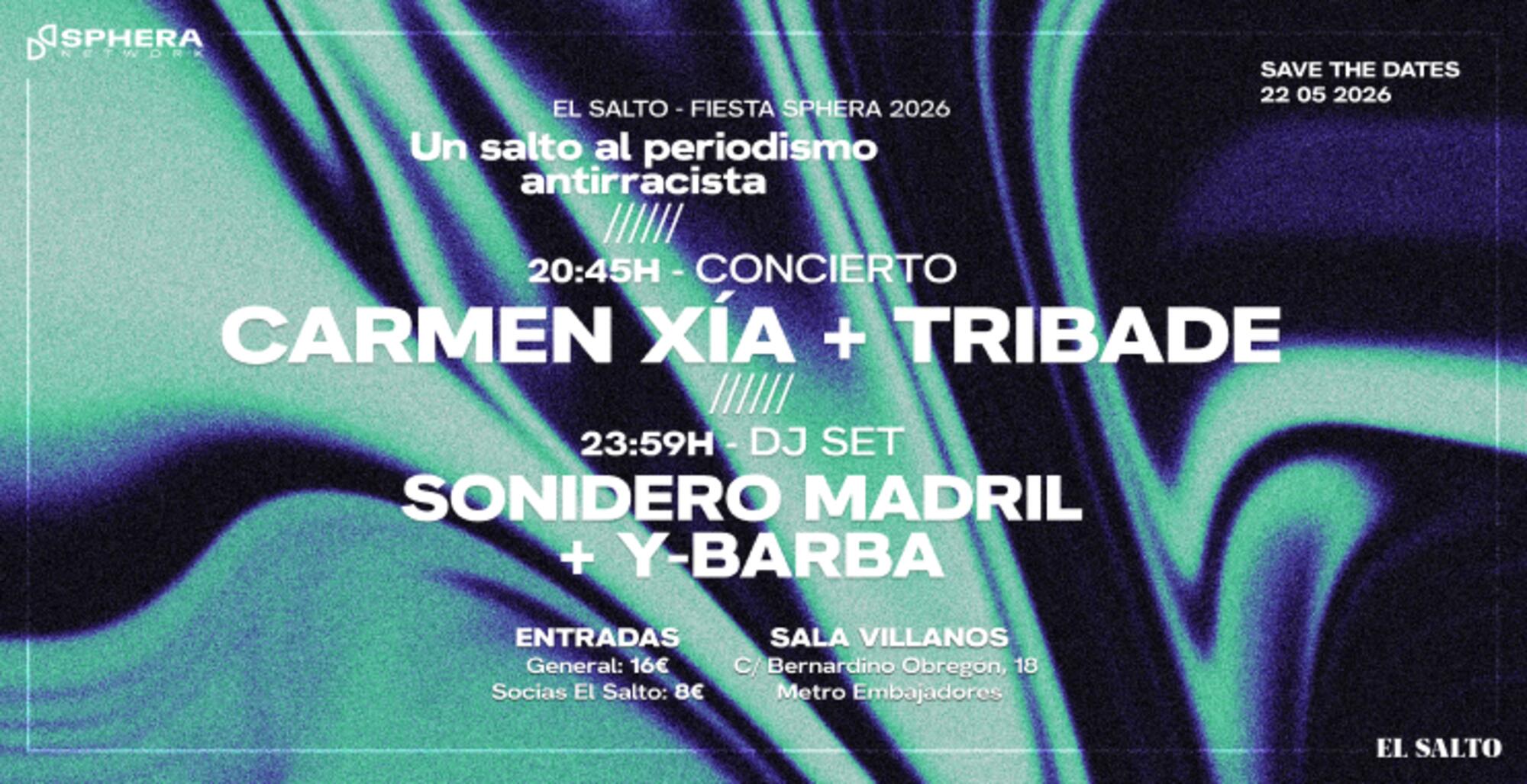 evento Sphera 2026 conciertos