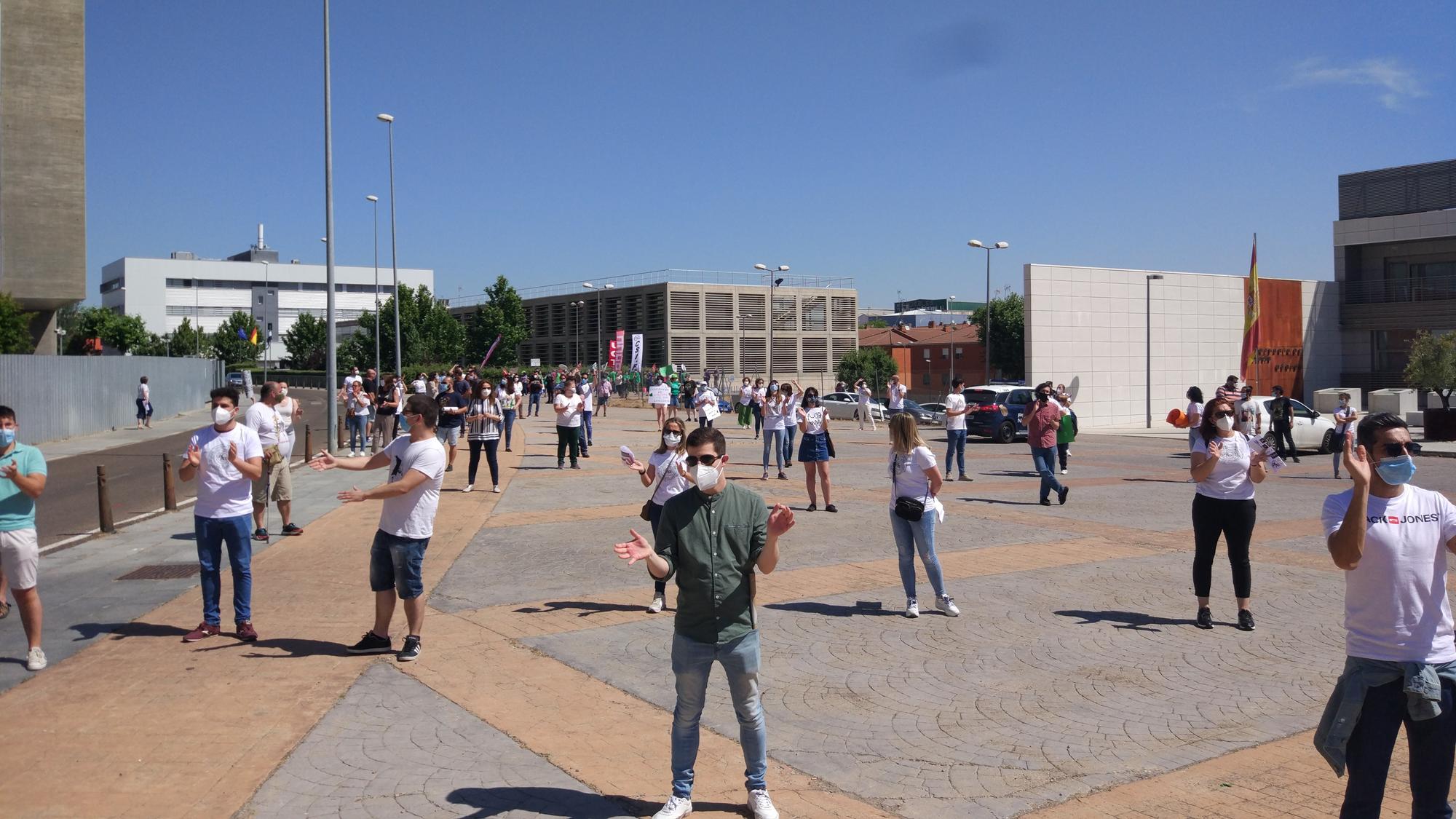 Concentración Recortes Educación Extremadura