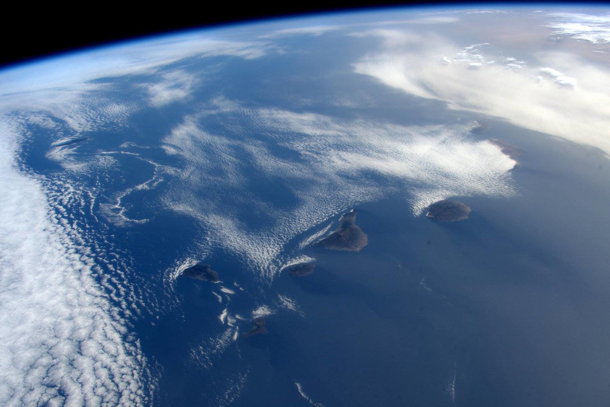 canarias desde el espacio