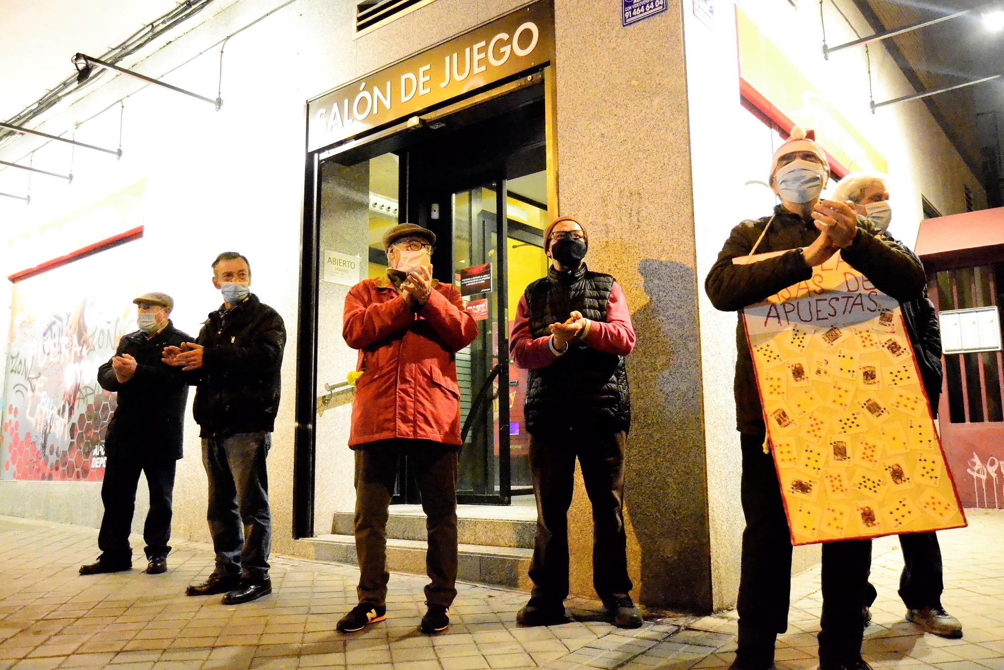 Protesta Aluche Casas de apuestas 1