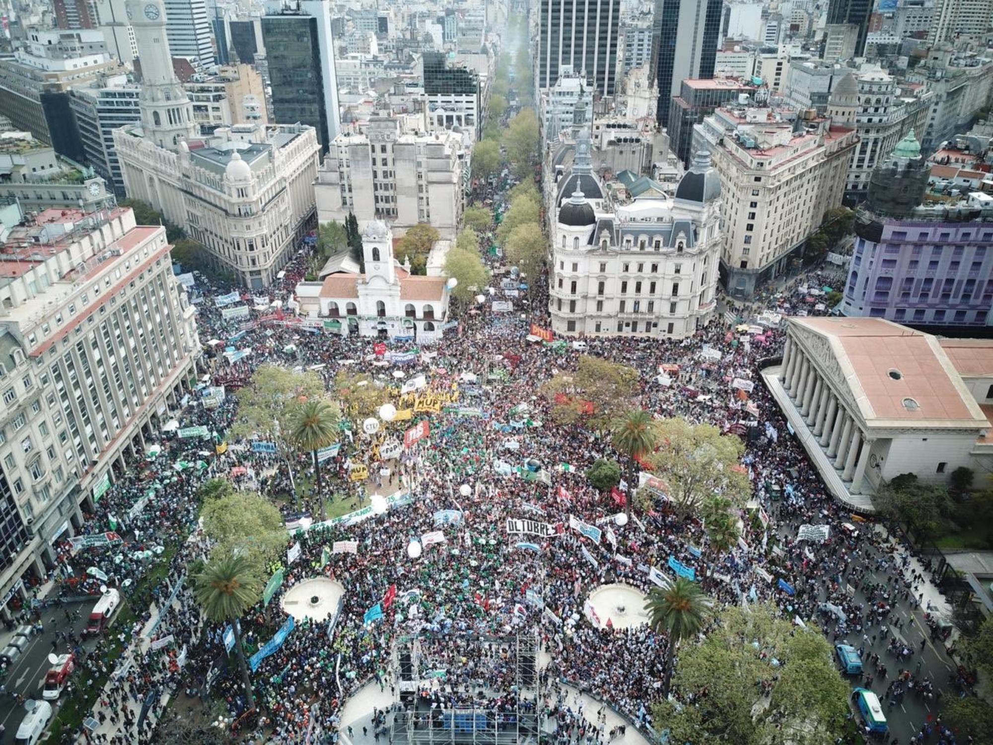 Huelga general 25 septiembre 2018 Buenos Aires Argentina