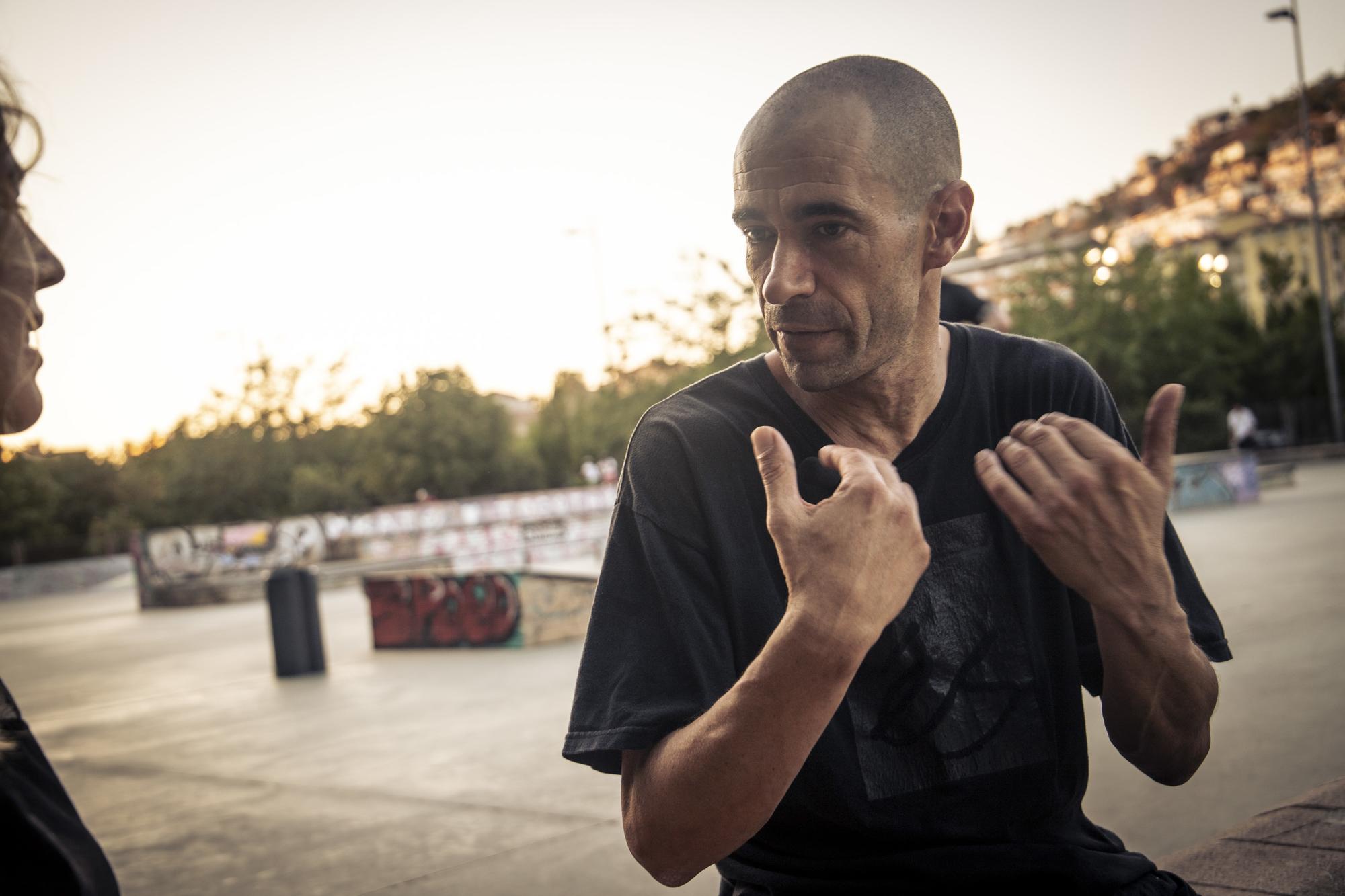 Skater Granada skatepark