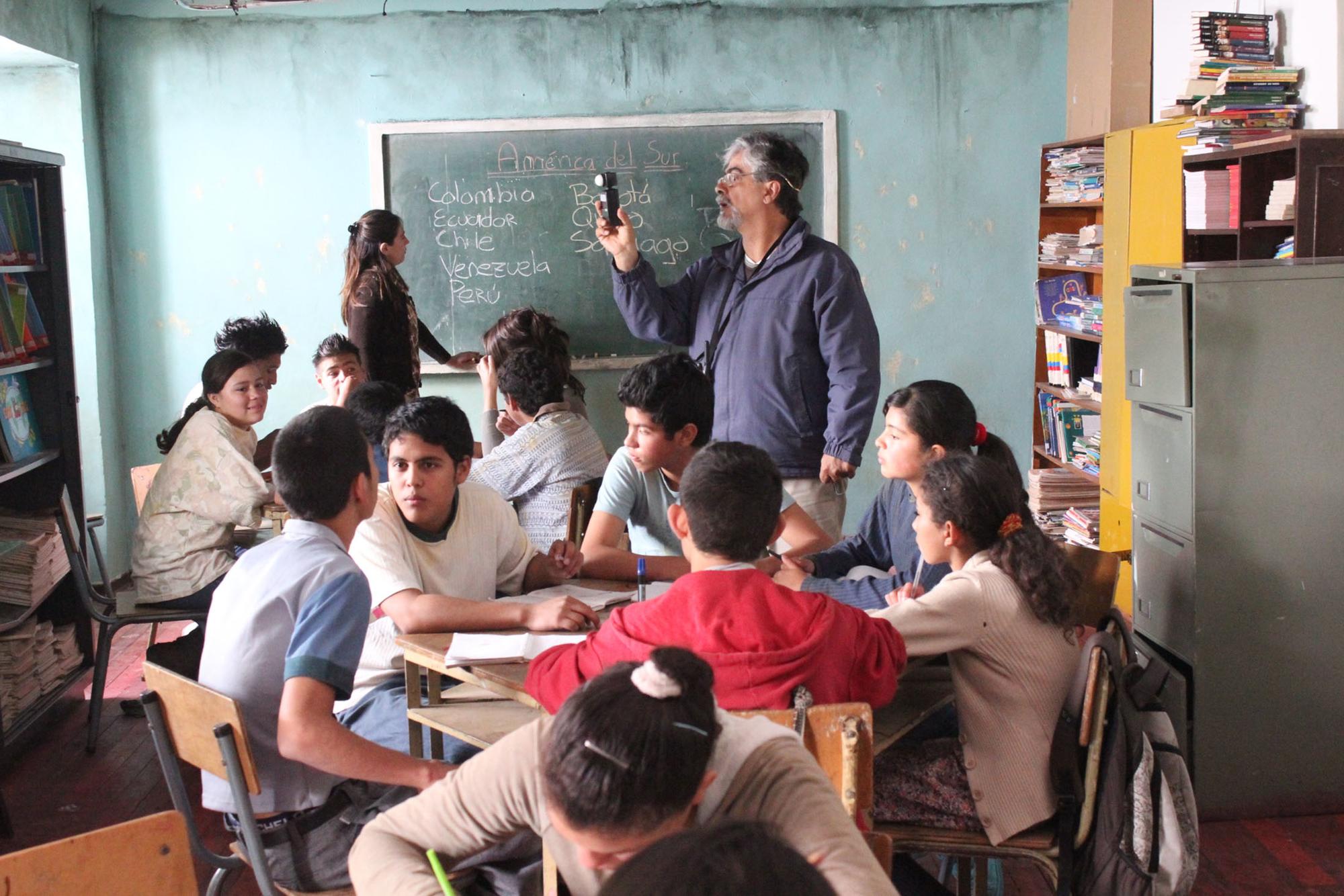 El aula vacía