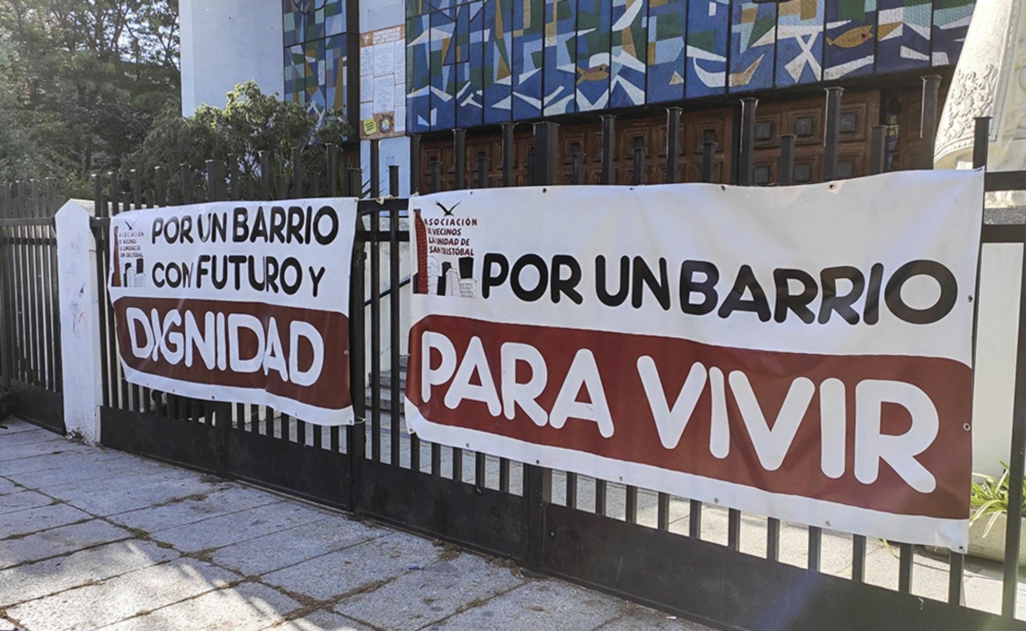 La AV de San Cristóbal de Los Ángeles denuncia el abandono institucional del barrio