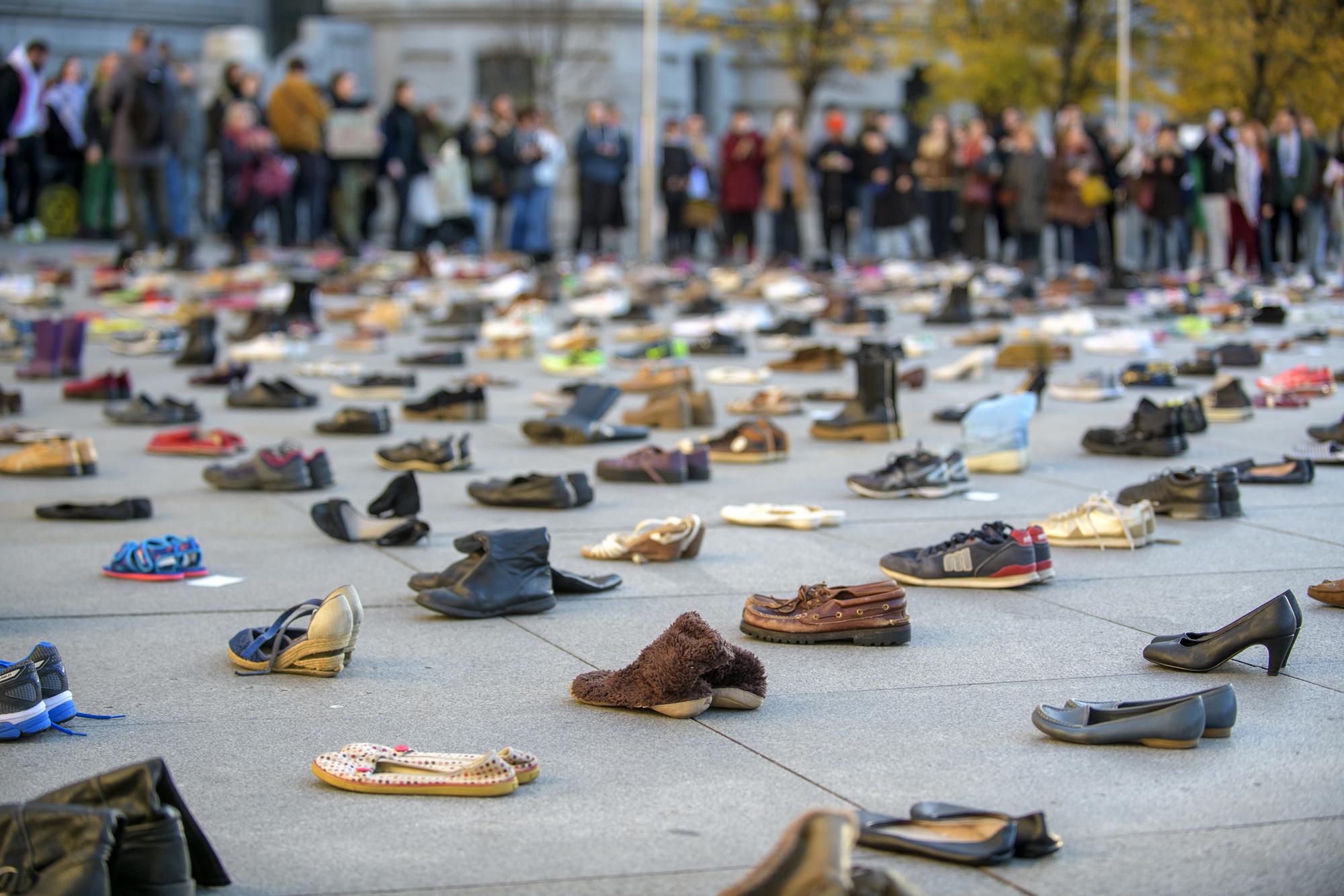 Acción zapatos Palestina - 7