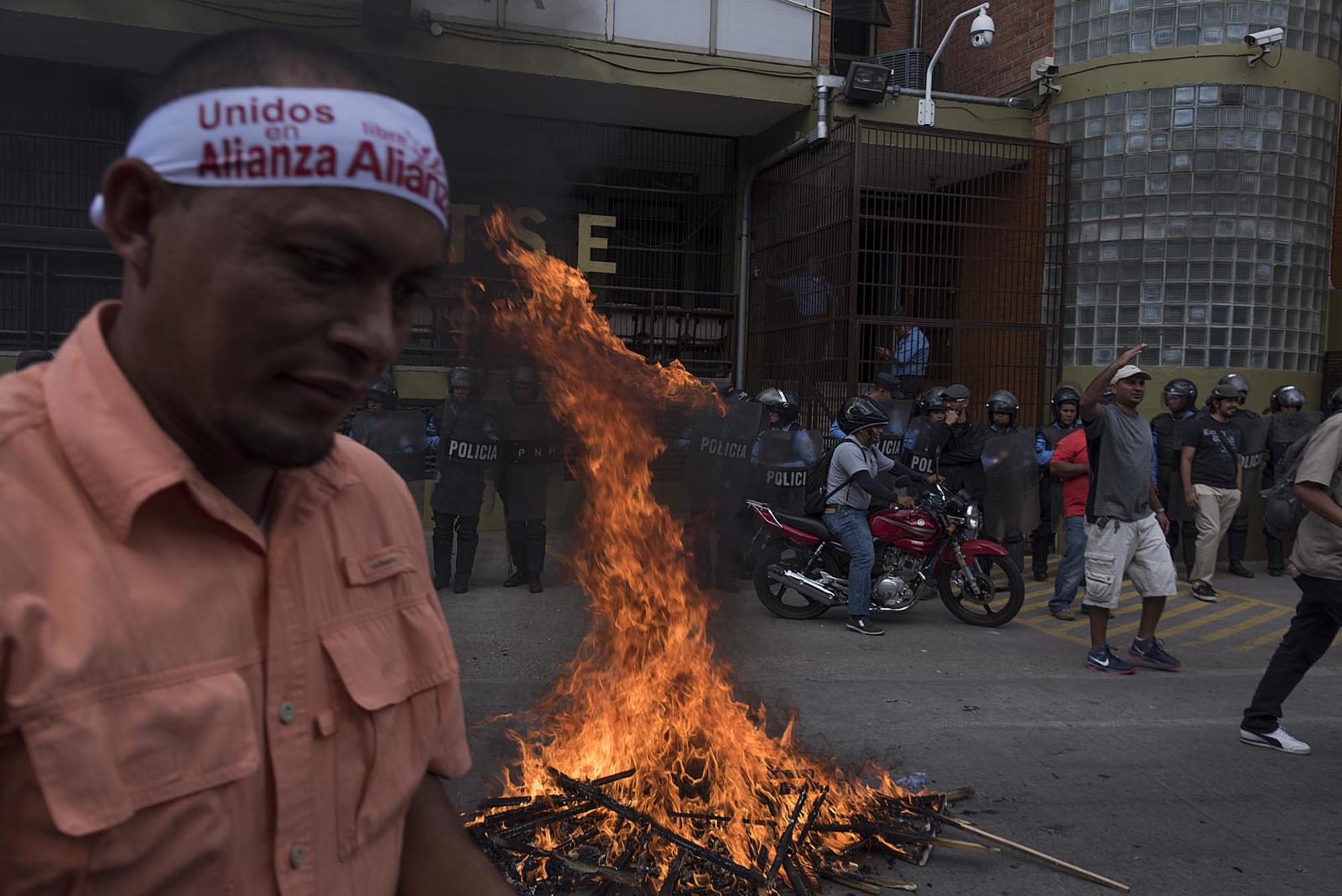 Movilización Honduras anti fraude diciembre 2017 (III)