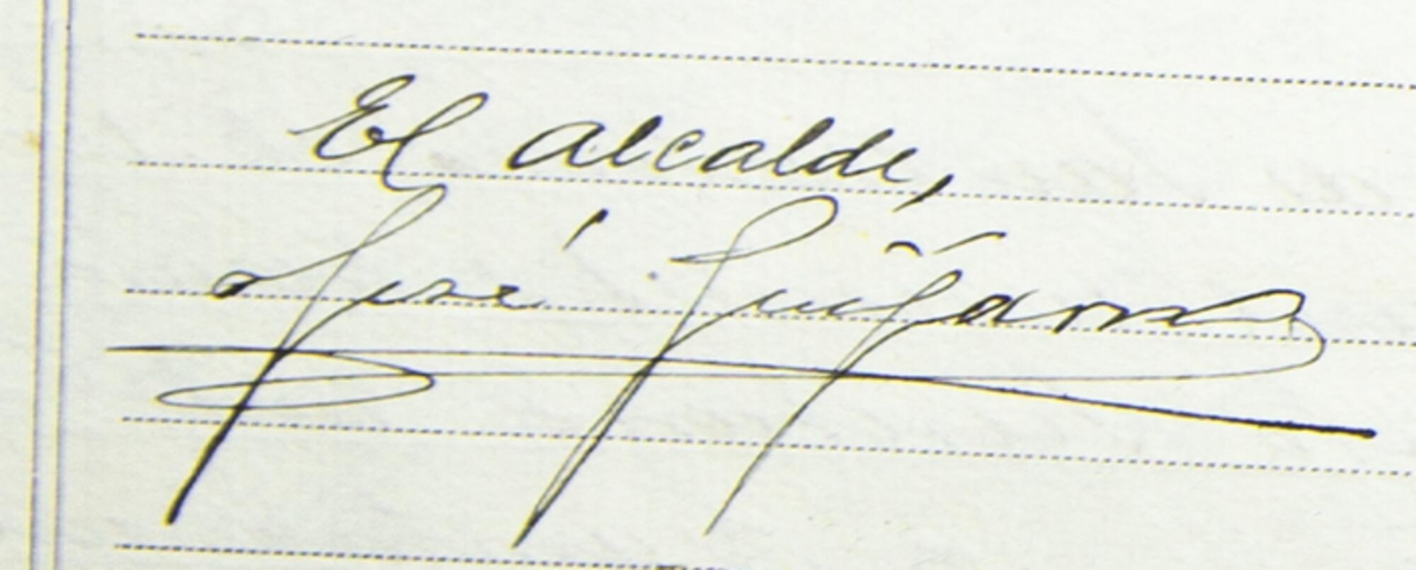 firma José Guijarro