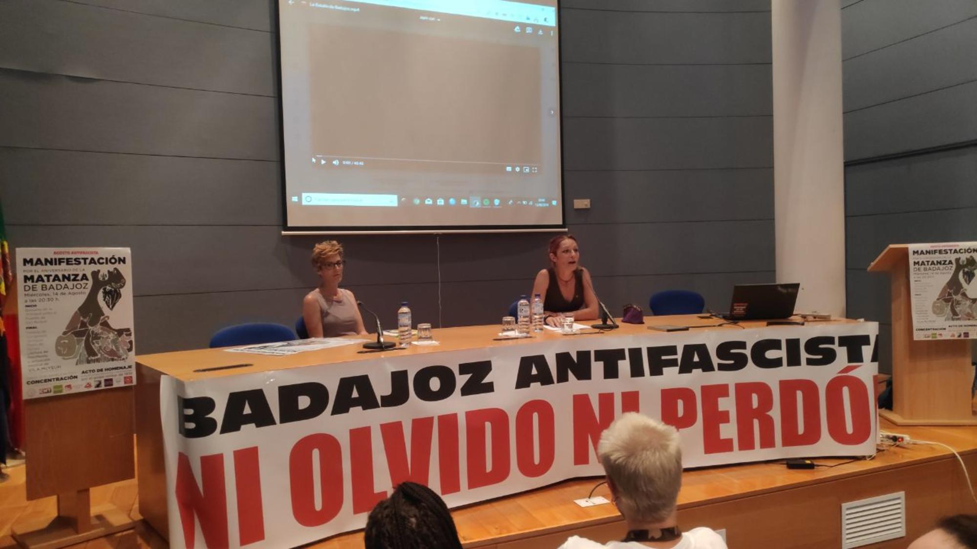 Jornadas Agosto antifascista, en Badajoz