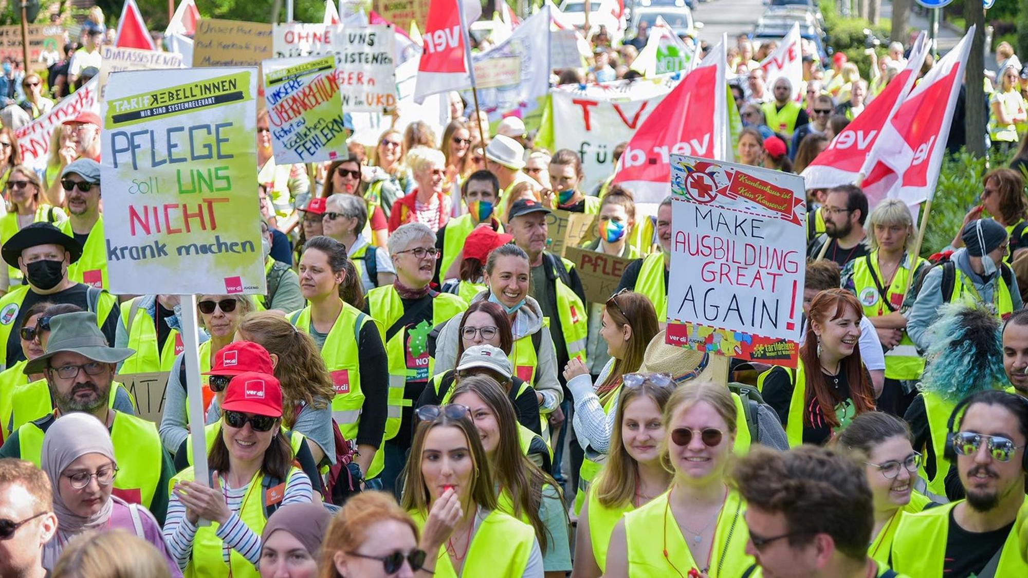 Manifestación NRW