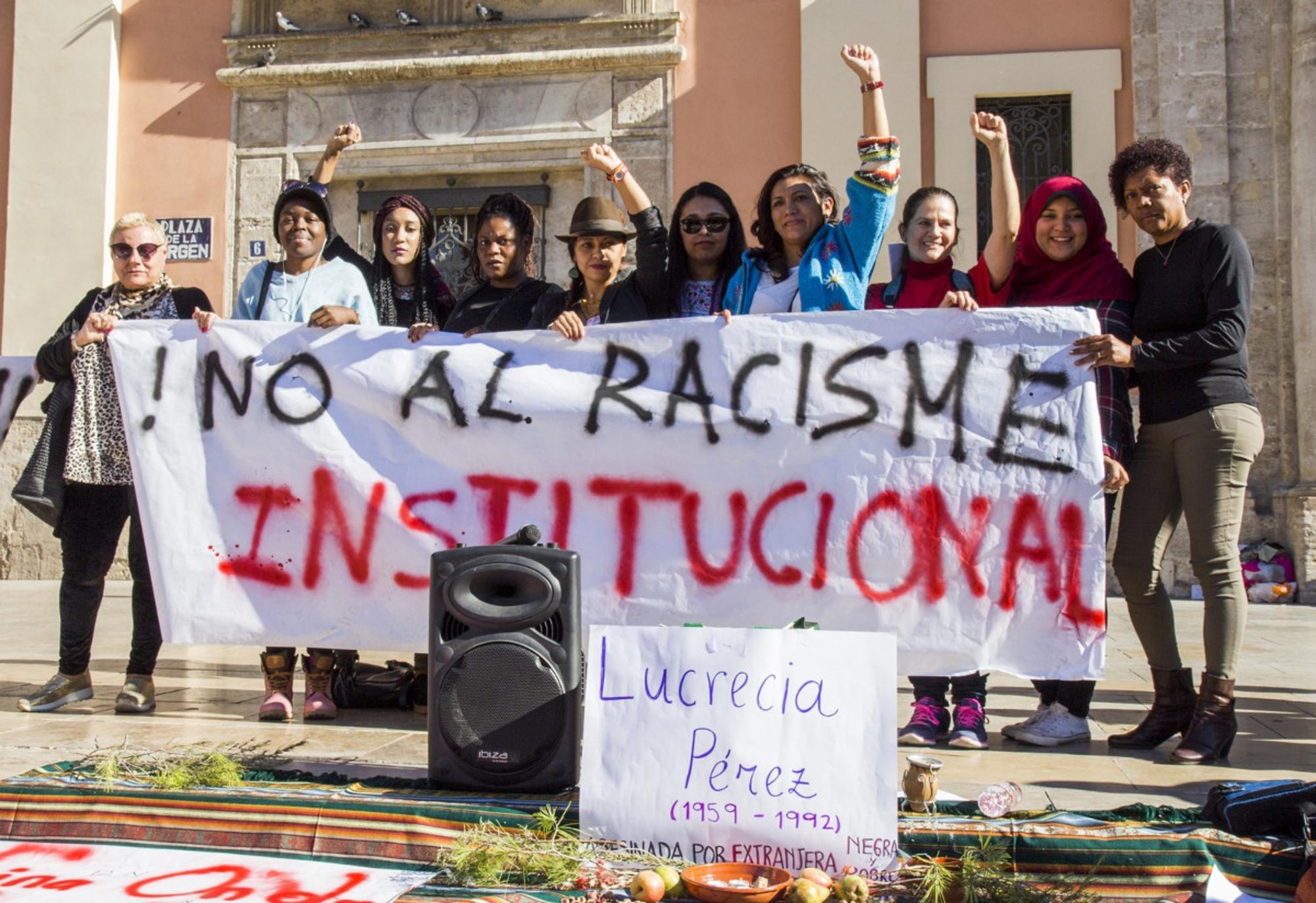 Manifestación Antirracista 12n Valencia