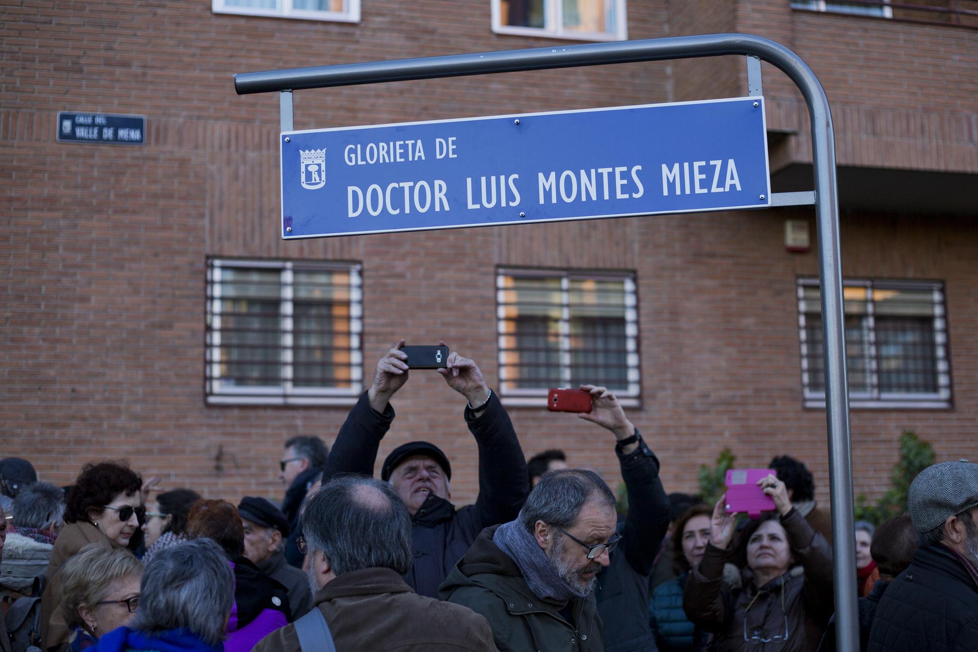 Inauguración Glorieta Luis Montes