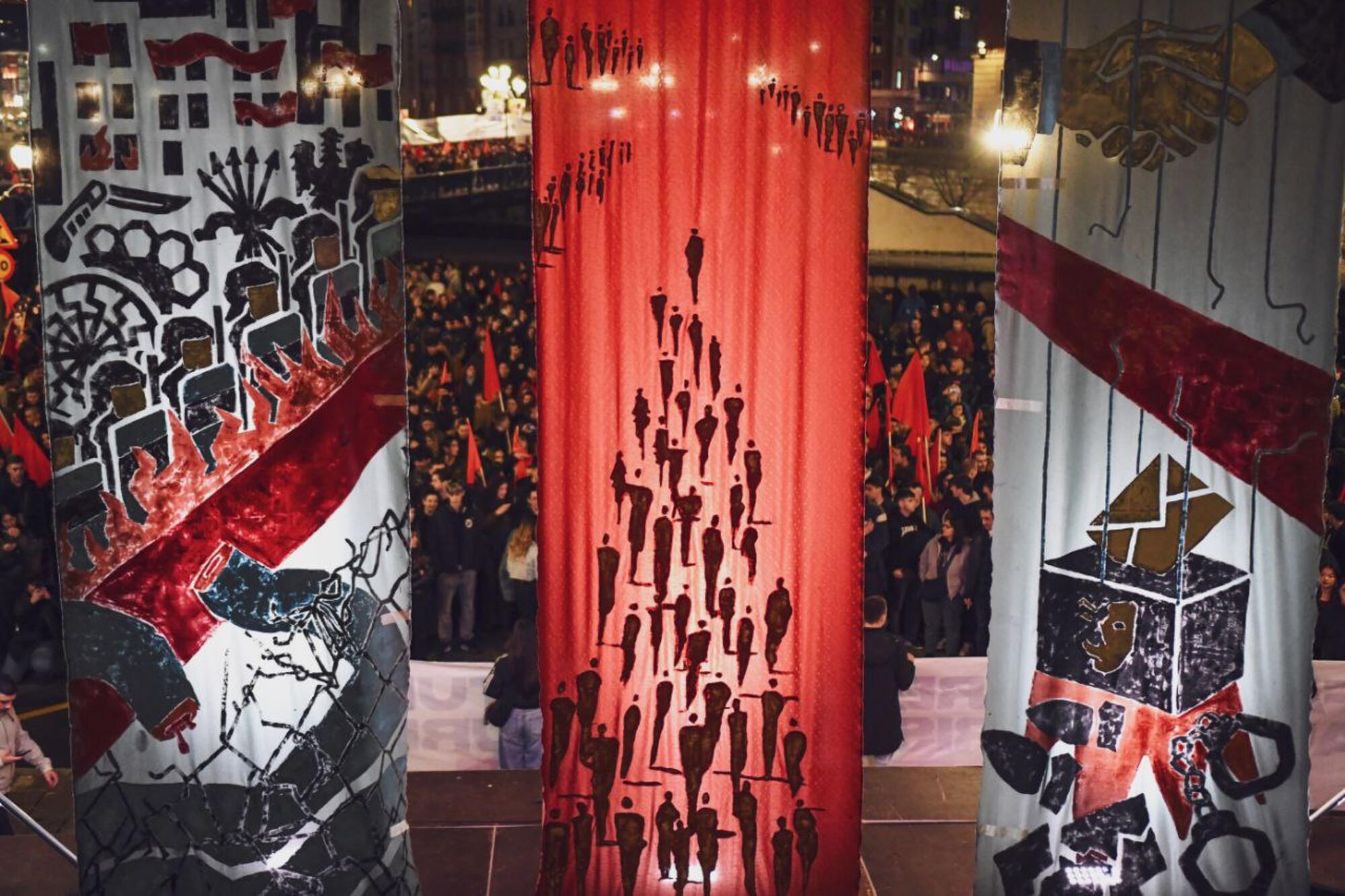 Contra el fascismo, ni un paso atrás: las juventudes socialistas de Euskal Herria convocan marchas en Iruñea y Bilbo - 11