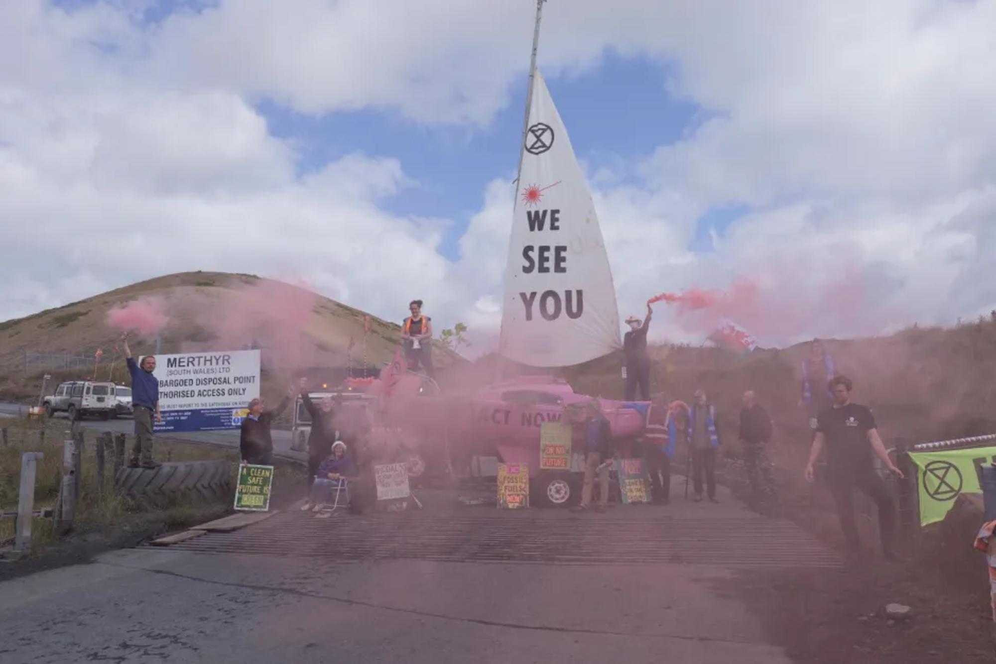 Extinction Rebellion uk mina 