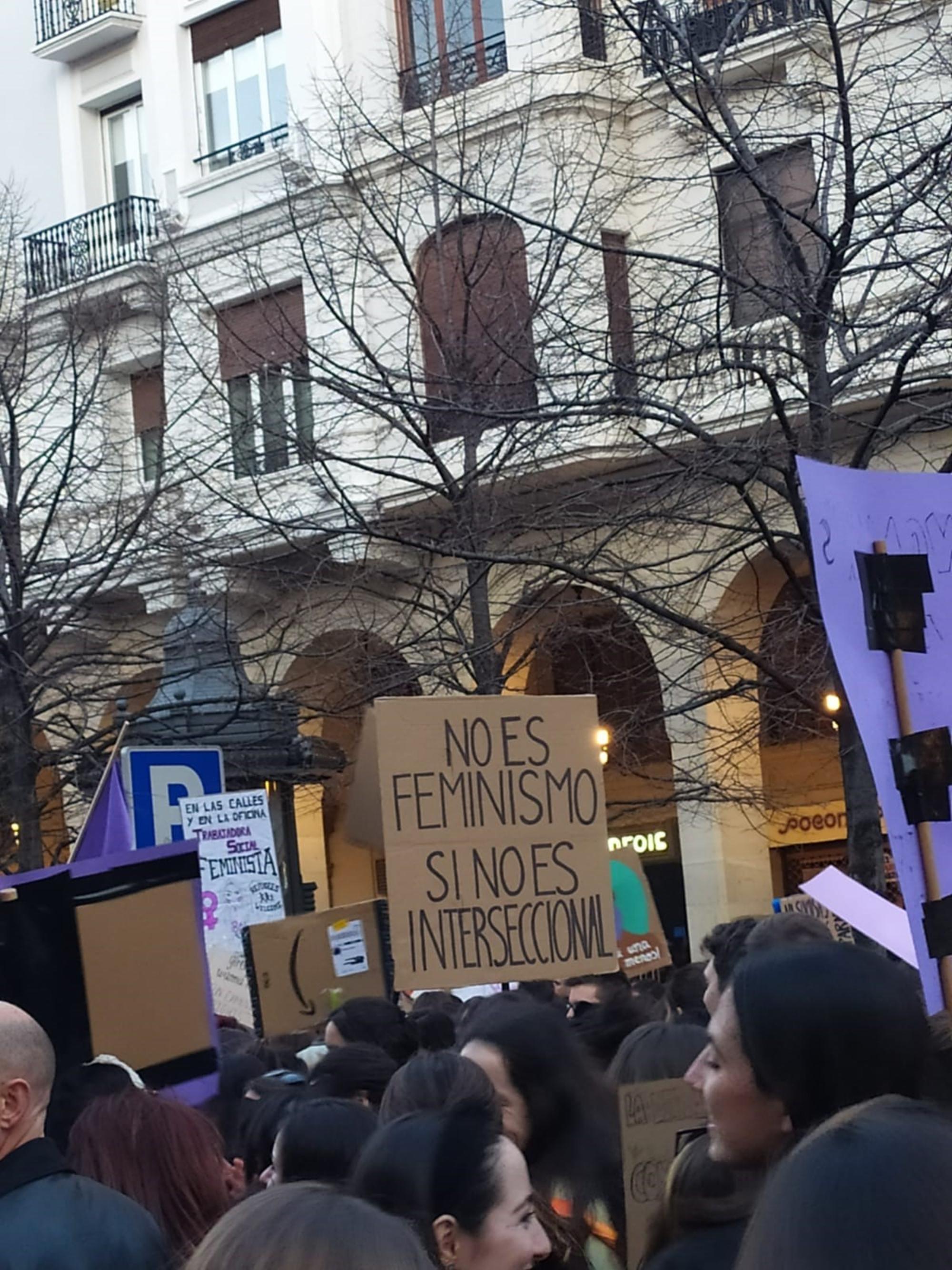 Manifestación del 8M 2020 en Zaragoza