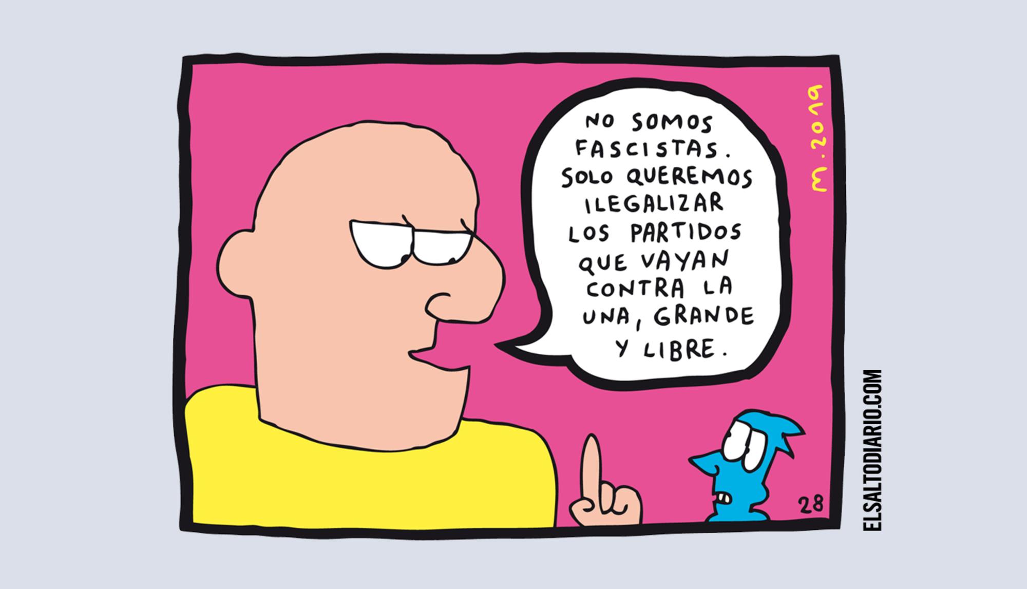 Mauro Entrialgo "No somos fascistas"