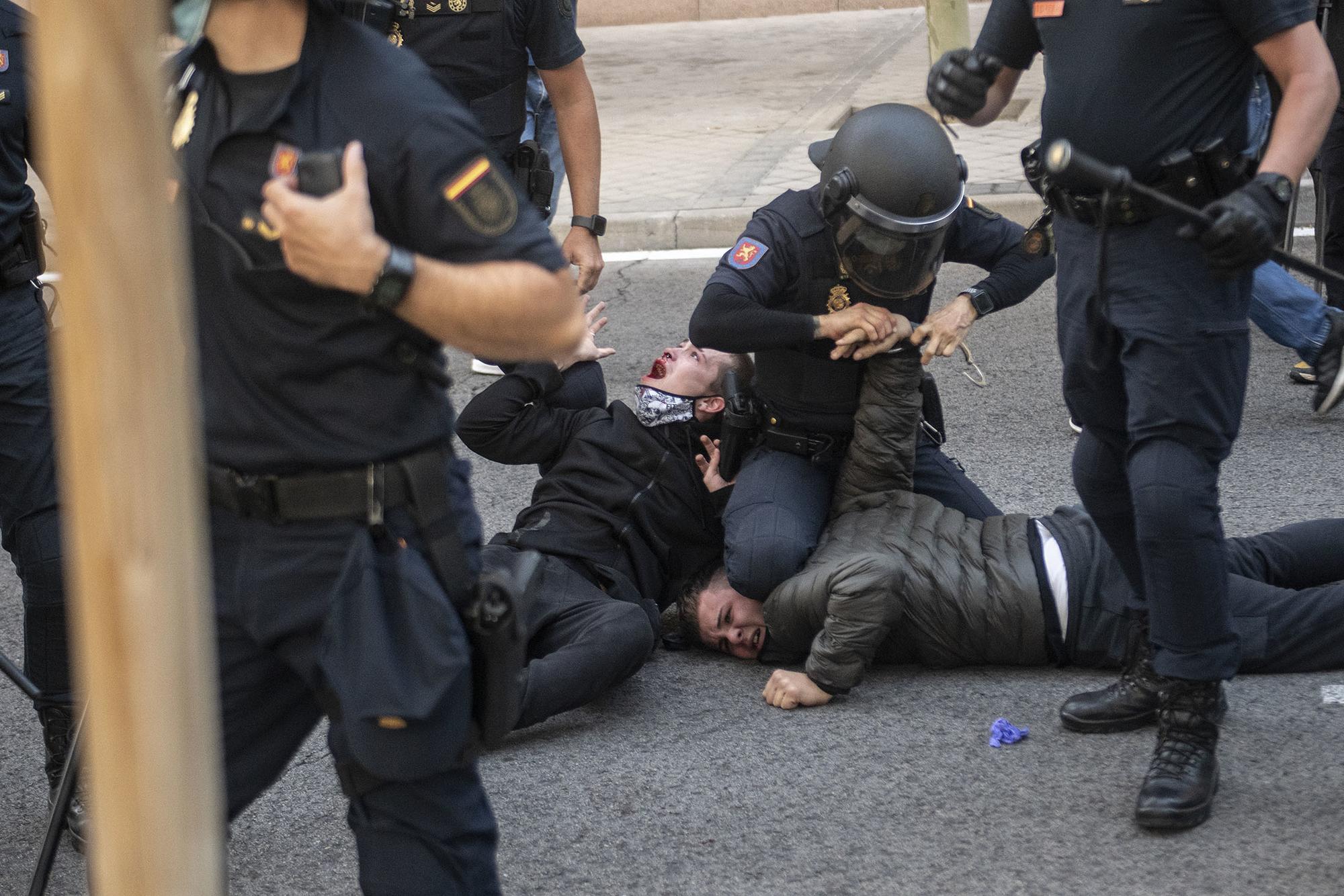 Detenciones en Vallecas