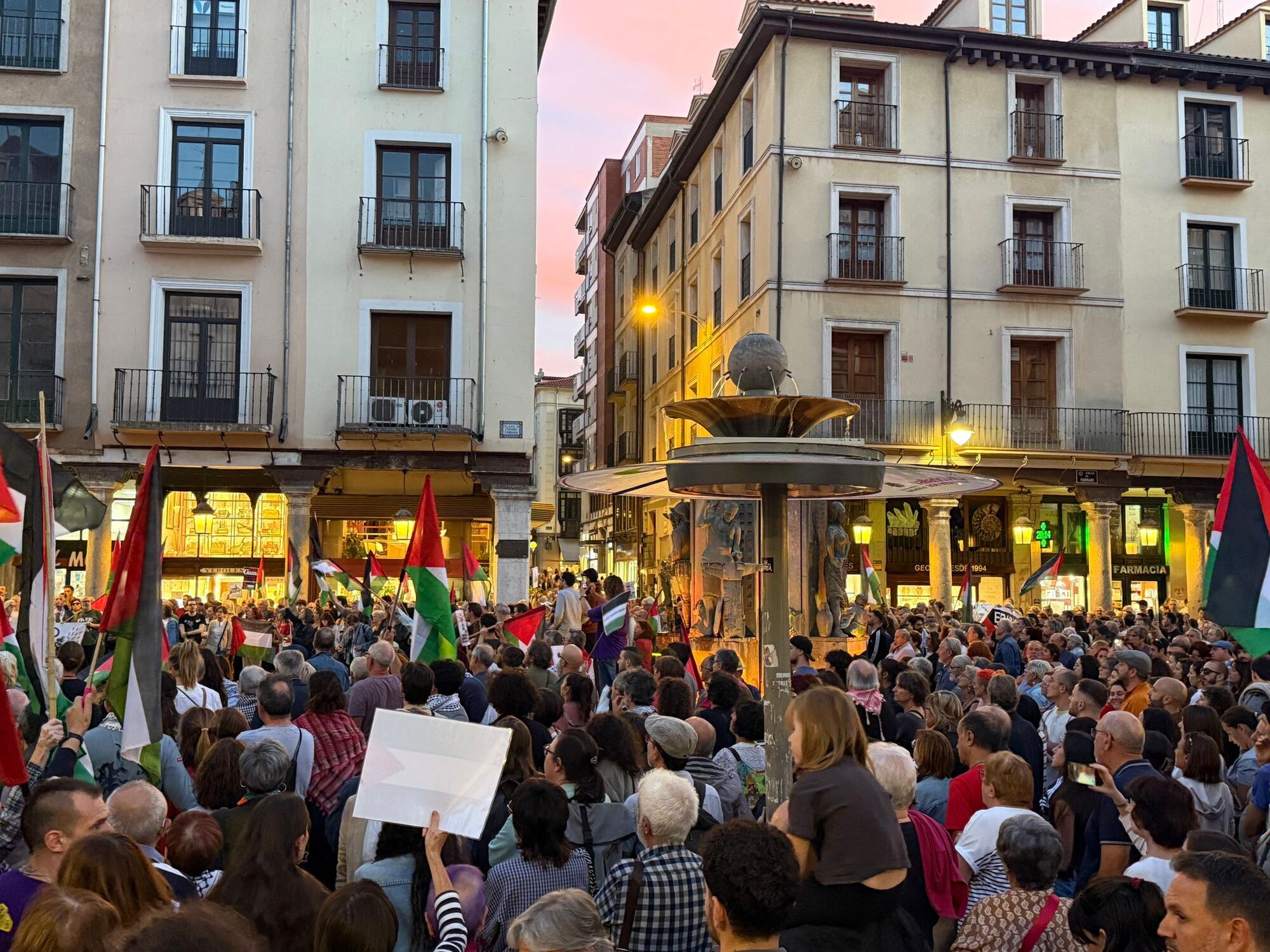 Protesta Flotilla Valladolid