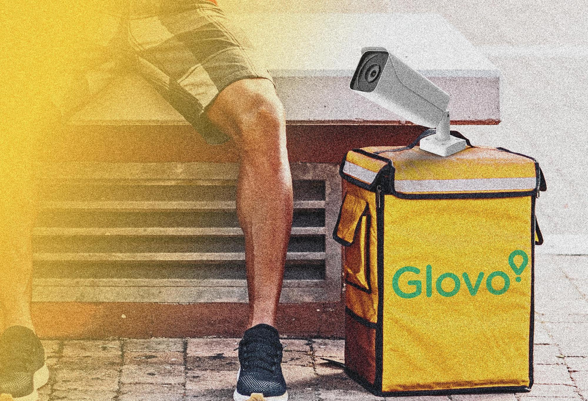 Glovo espia riders
