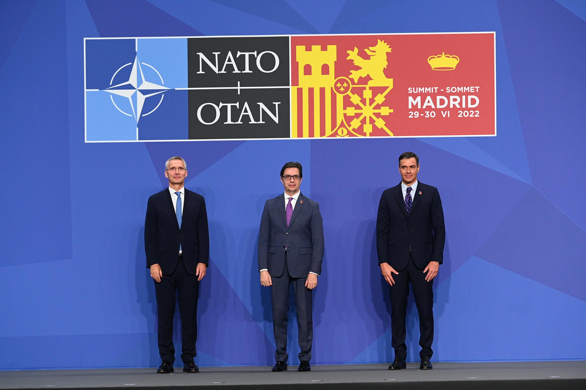 Mateusz Morawiecki Polonia -Cumbre de la OTAN Madrid 2022