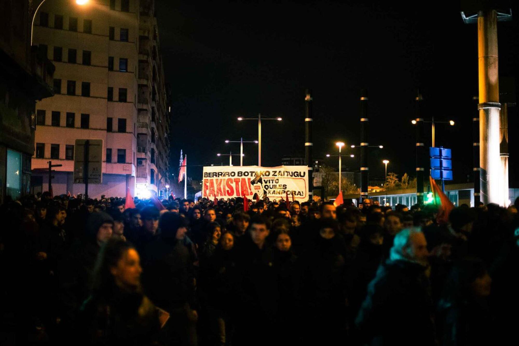 Contra el fascismo, ni un paso atrás: las juventudes socialistas de Euskal Herria convocan marchas en Iruñea y Bilbao - 3