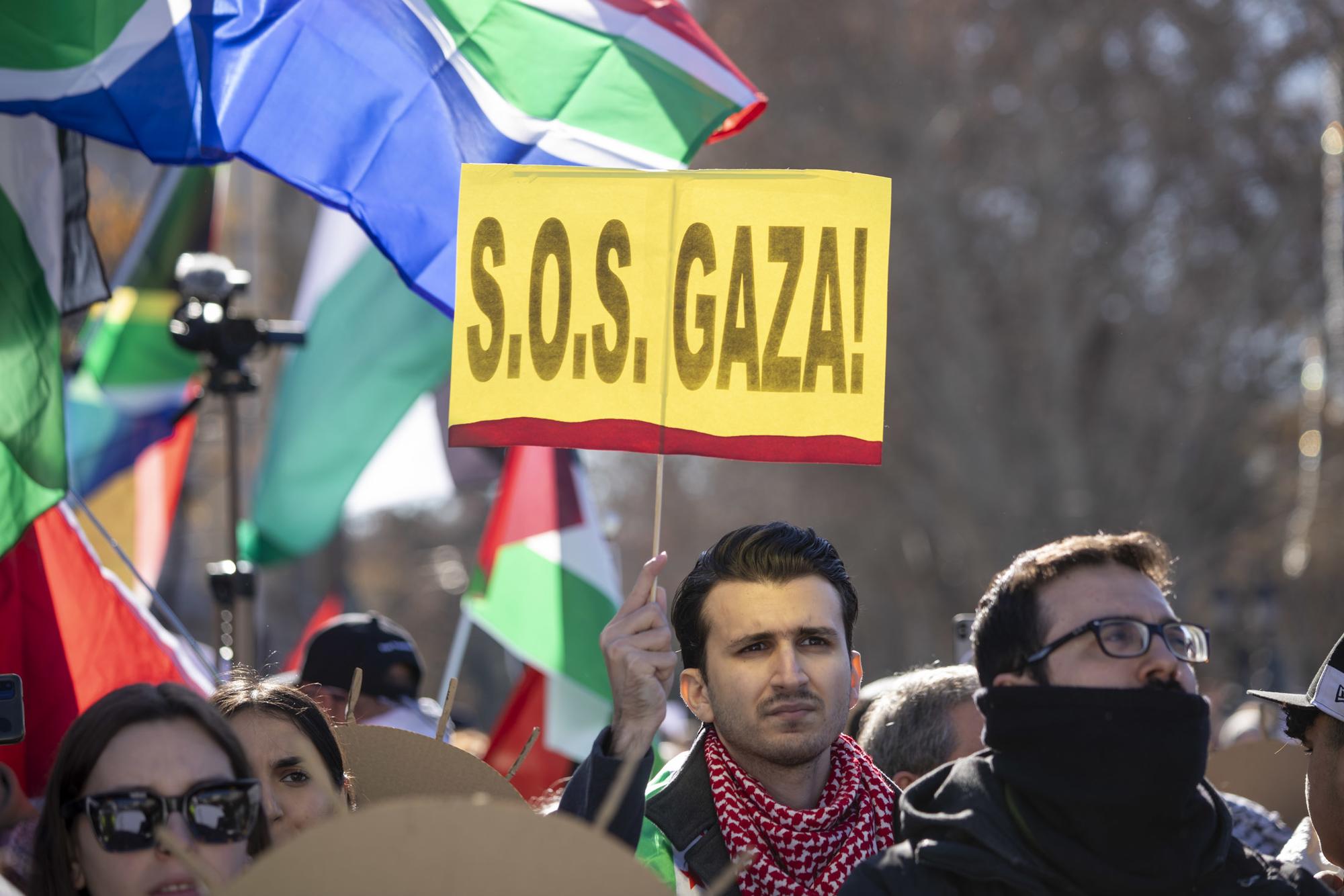 Más de 50.000 personas en Madrid contra el genocidio en Gaza y en apoyo al pueblo palestino - 21