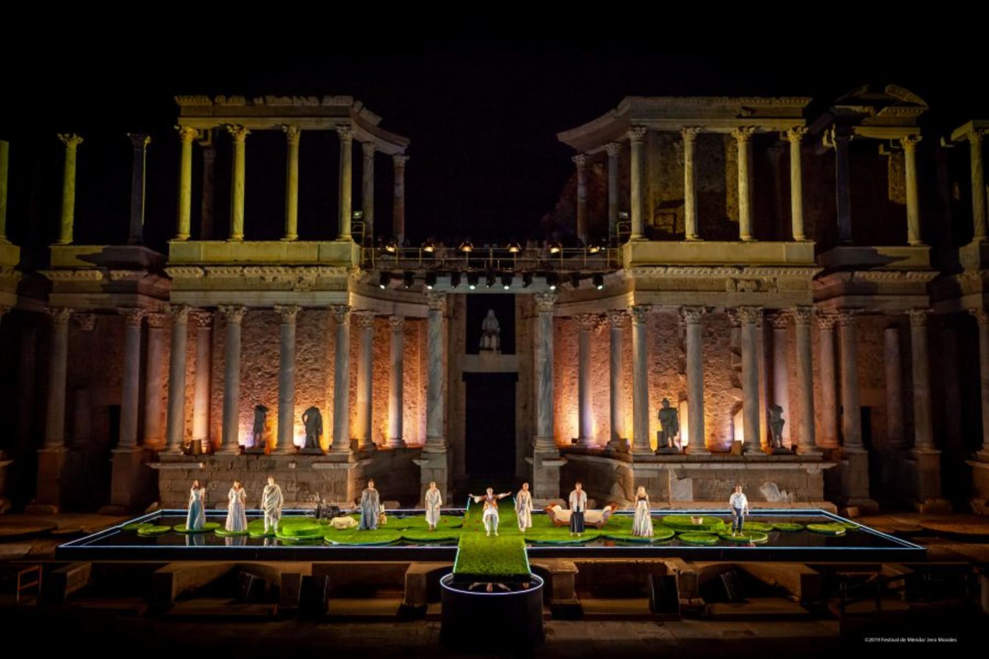 Teatro clásico de Mérida en el Teatro Romano