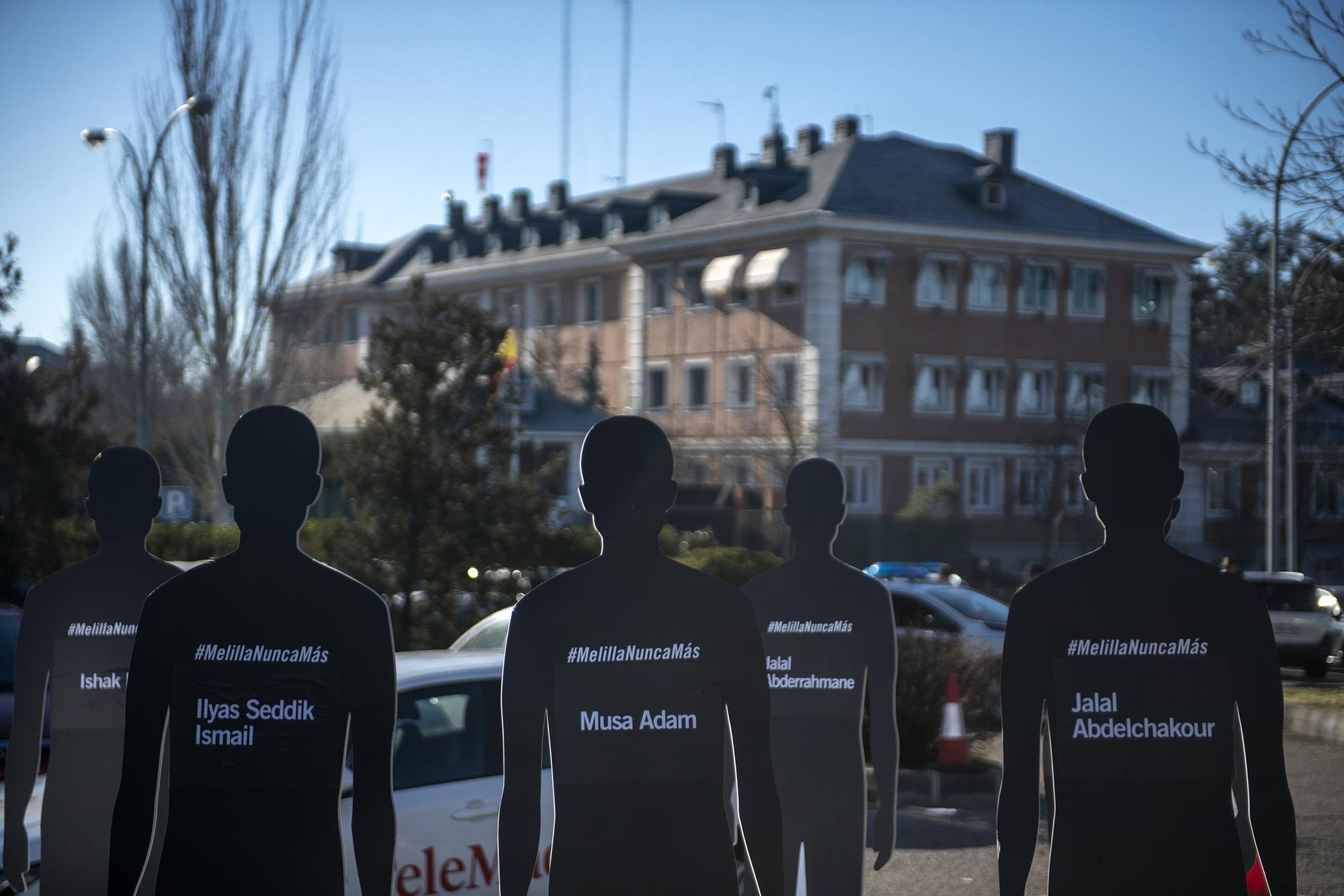 Acción Melilla AI Moncloa - 2