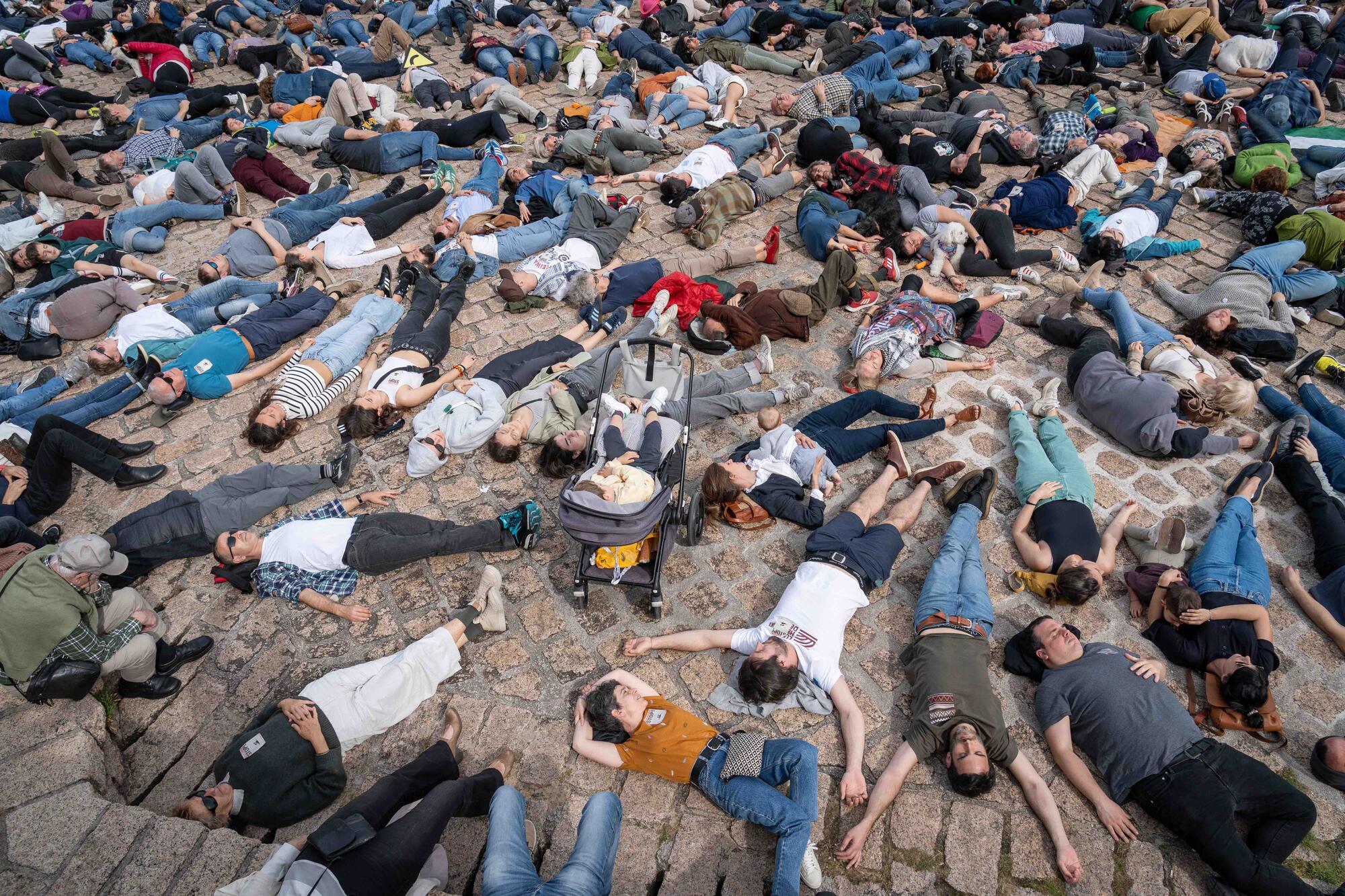 Manifestación en Donostia contra el genocidio de Israel en Palestina - 13