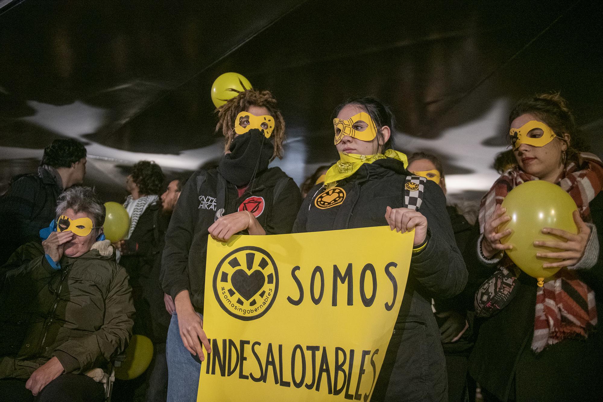 Protesta contra el desalojo de la Ingobernable - 3