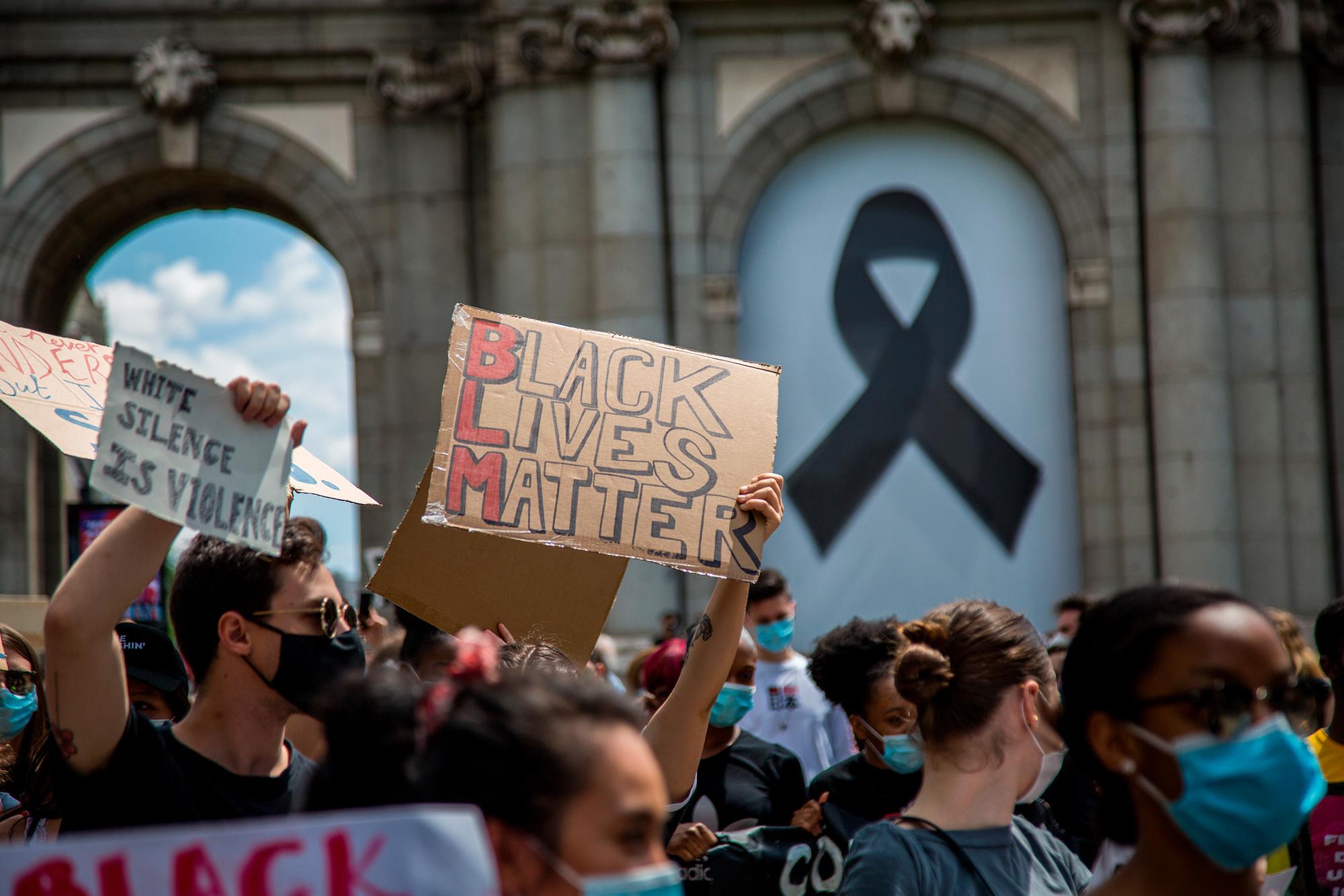 #BlackLivesMatter Madrid
