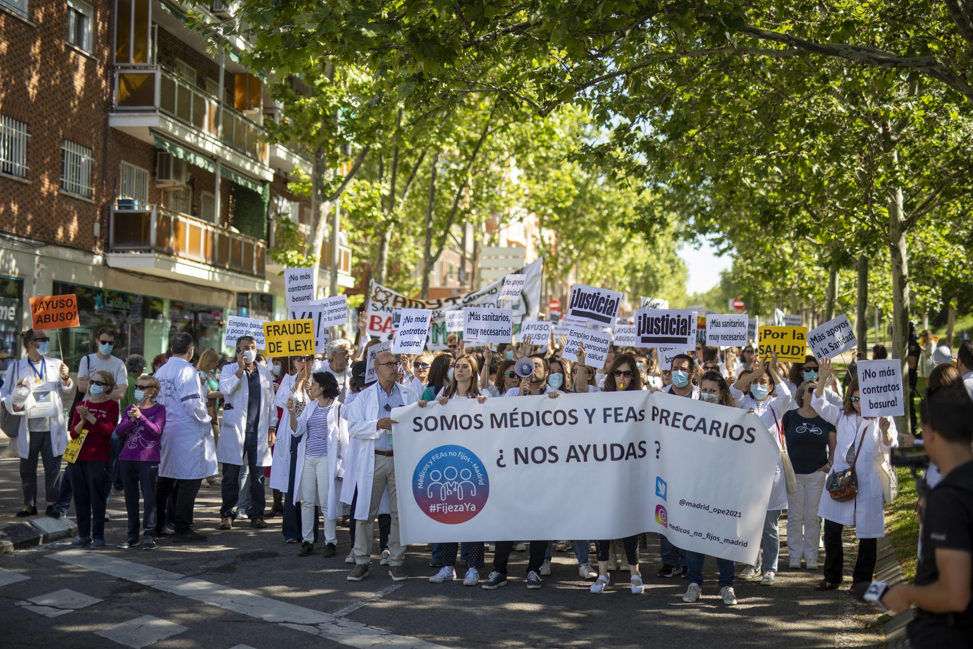 Huelga de medicos contra la temporalidad - 7