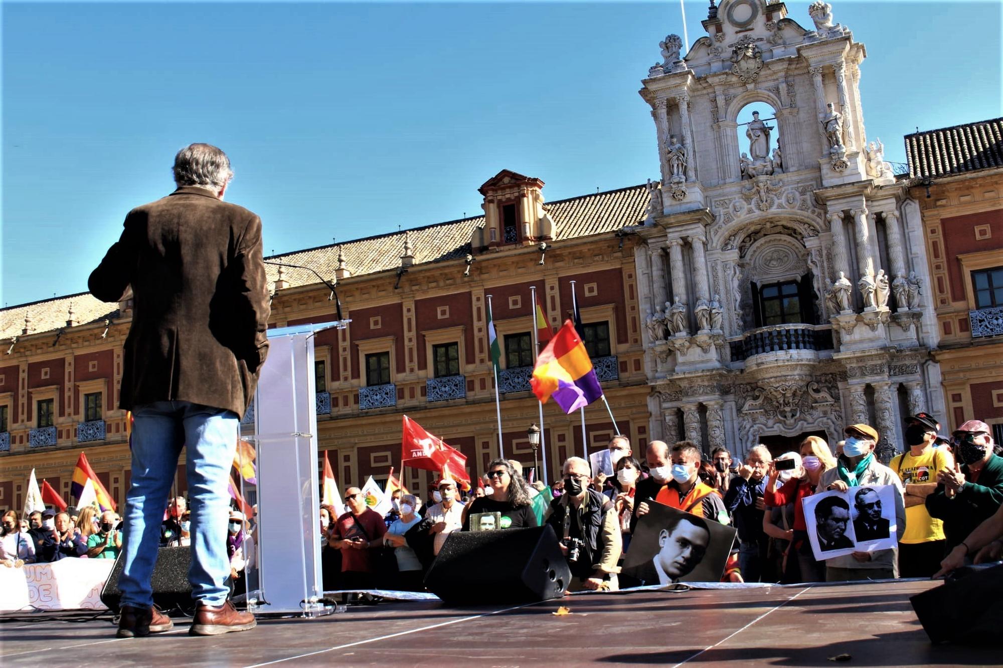 Manifiestación memorialista Andalucía 1