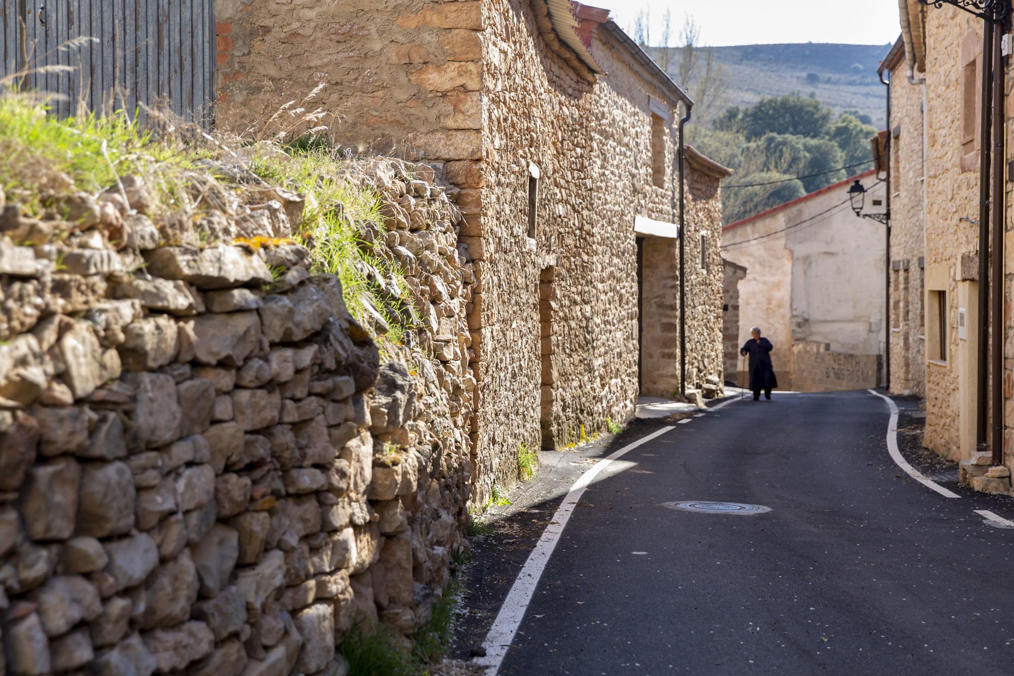 Mujer entorno rural