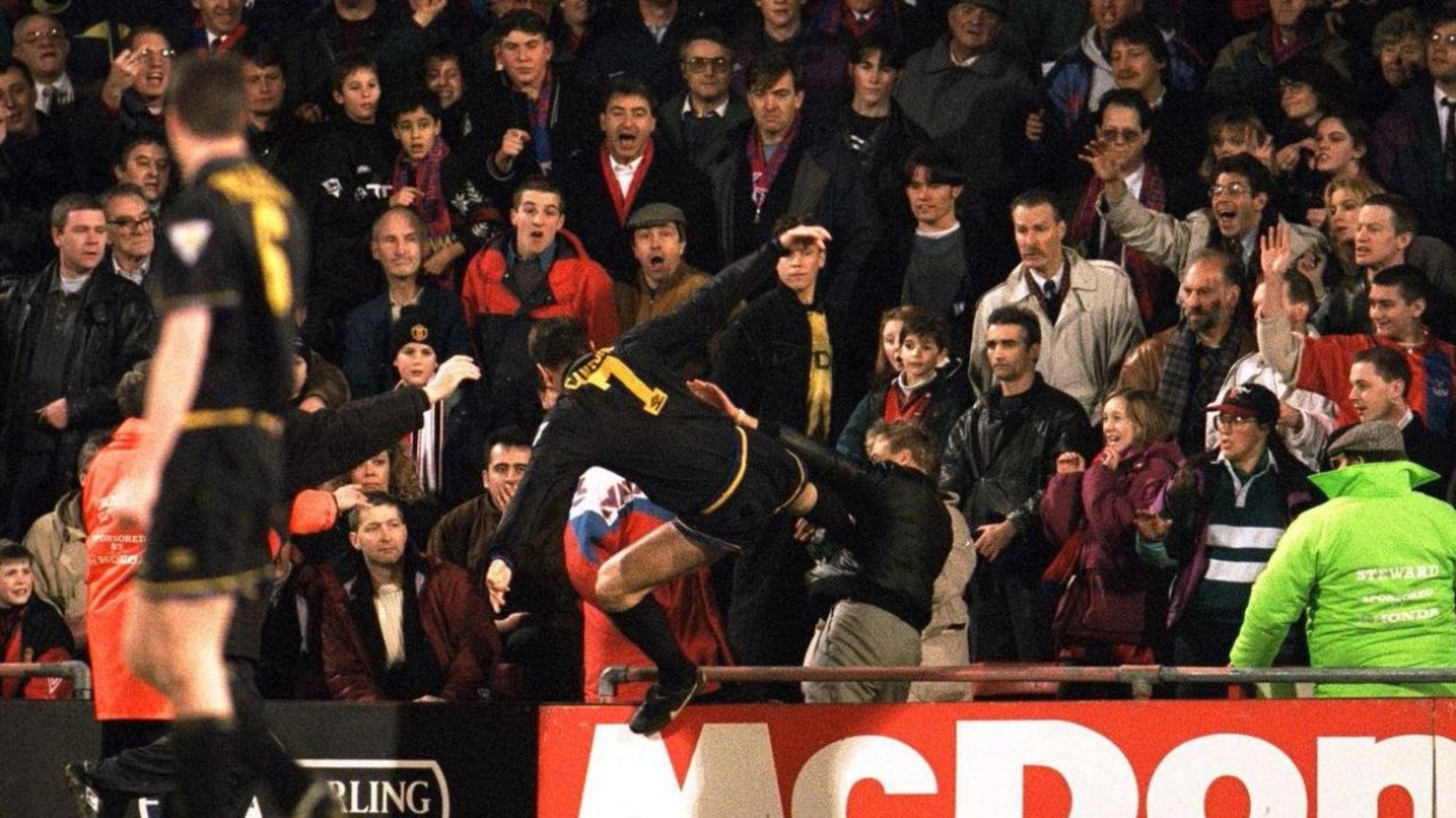 Eric Cantona patada