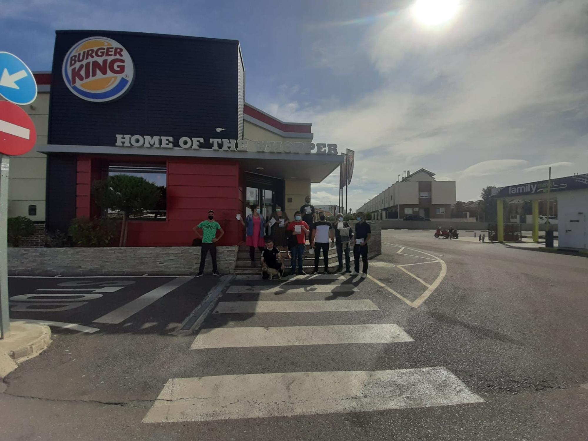 Sindicato 25 de marzo Burger King Almendralejo