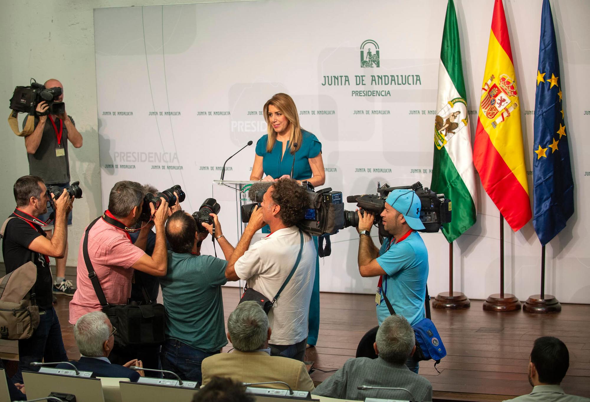 Susana Díaz convoca elecciones