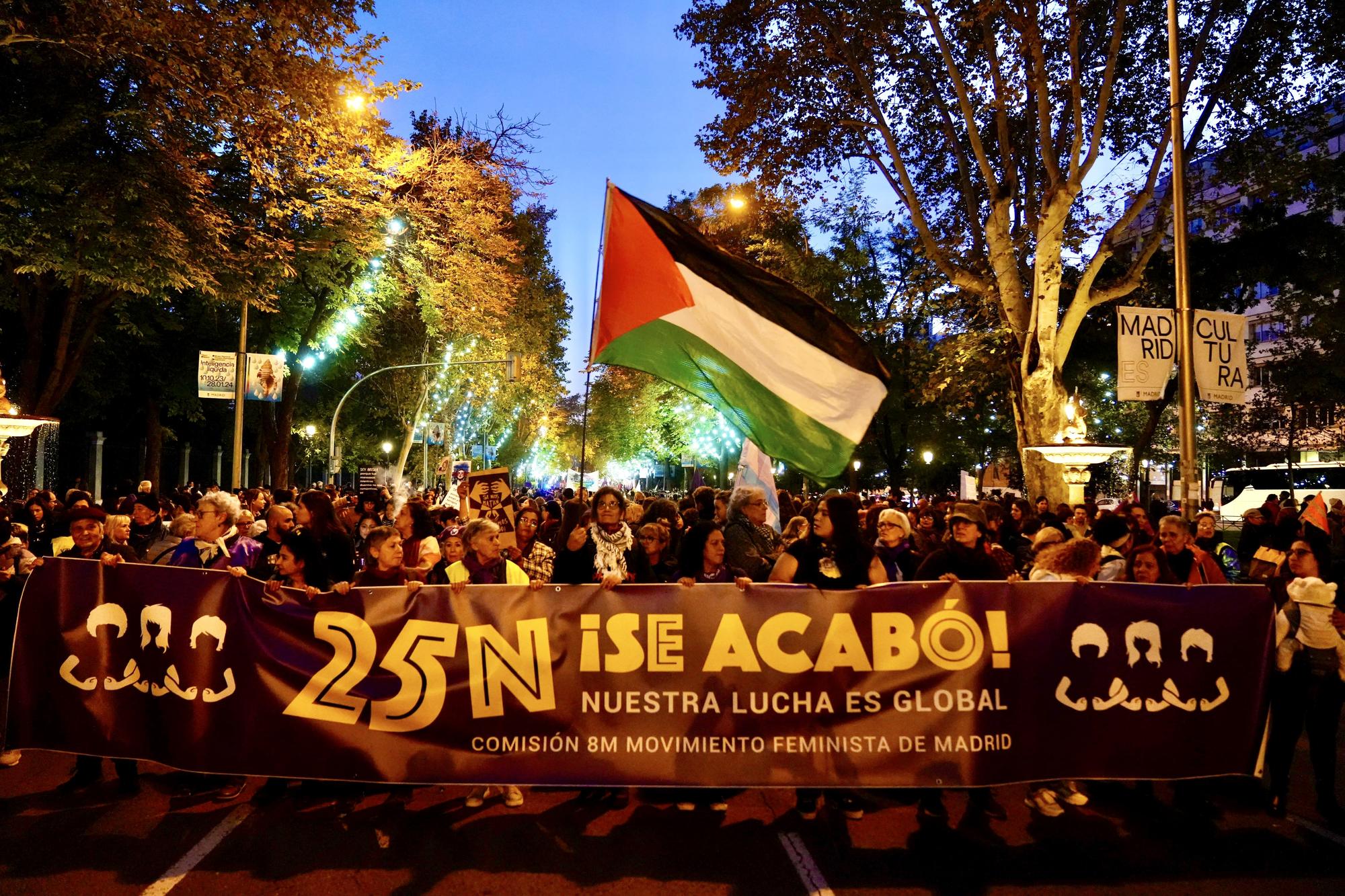 Cabecera de la manifestación 2