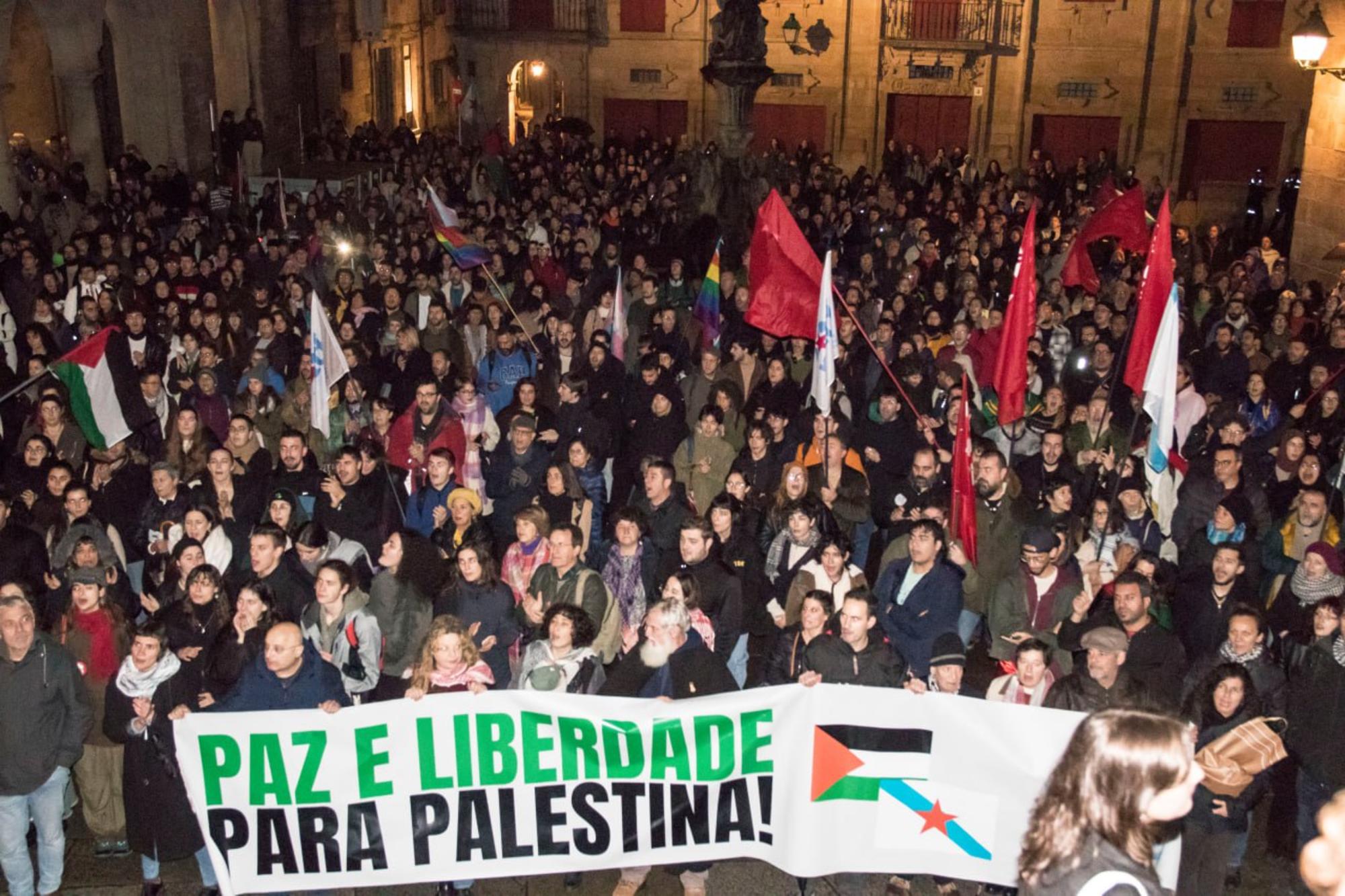 Manifestación palestina galiza 6 de novembro - 1