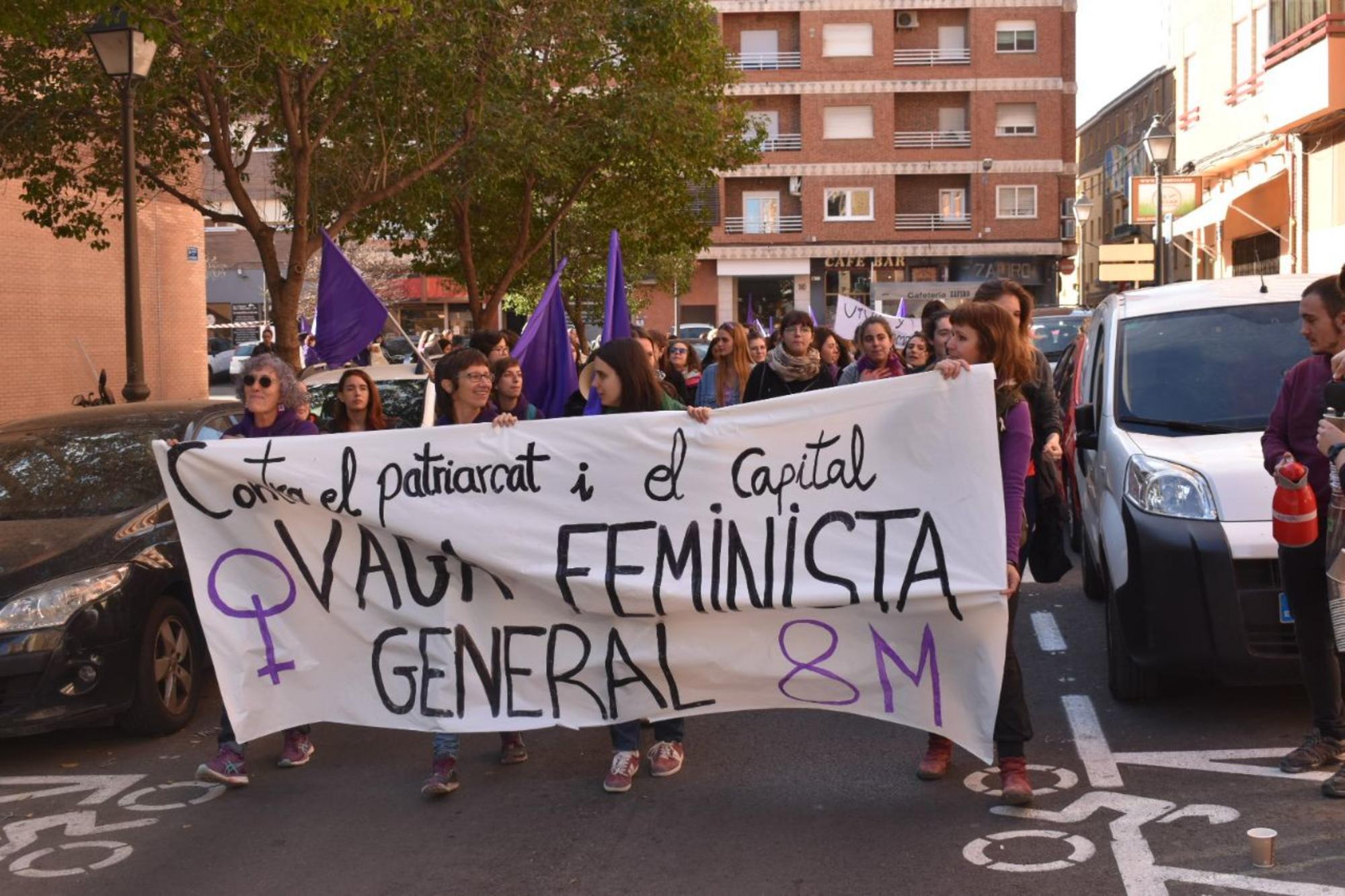 vaga feminista 8m valencia