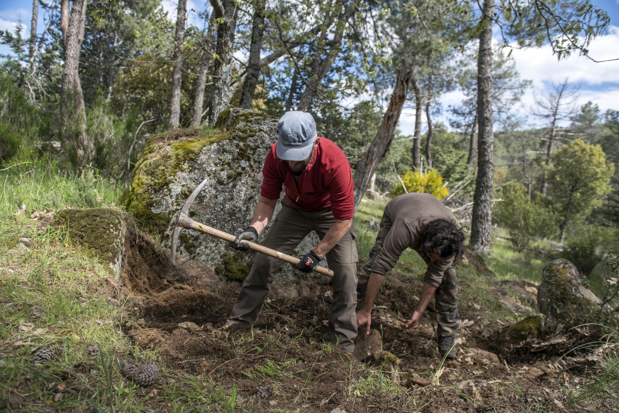 Proyecto arqueológico del Valle de los Caídos. Los campos de trabajo. - 3