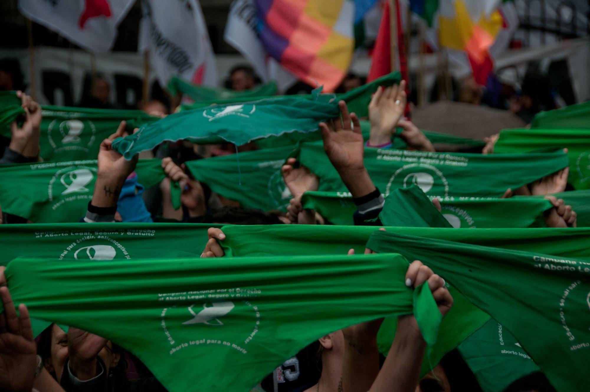 Pañuelazo Argentina Aborto 4 de Junio 1