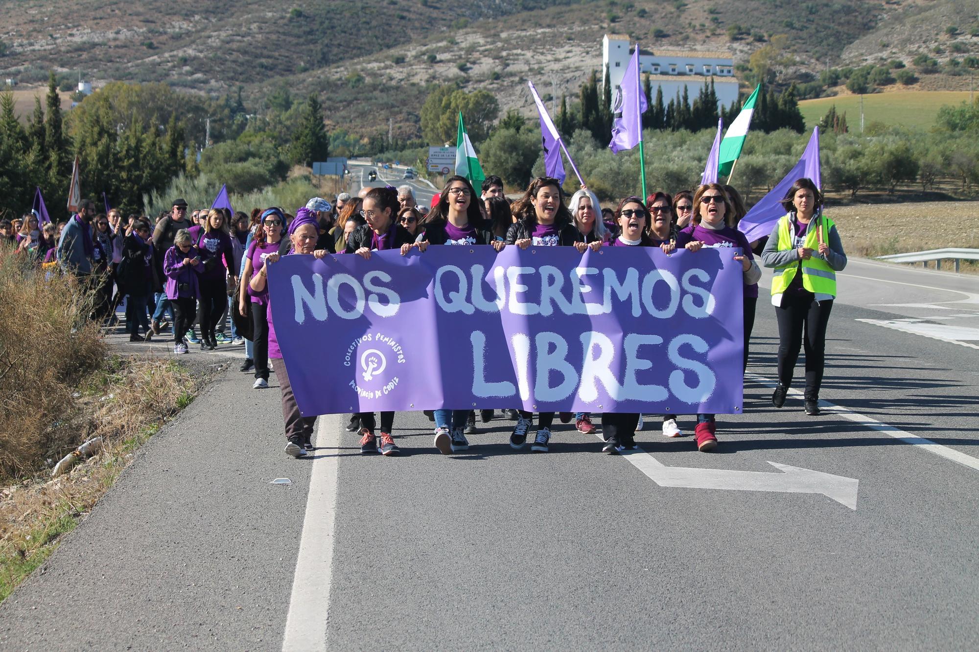 Marcha feminista Bornos 19