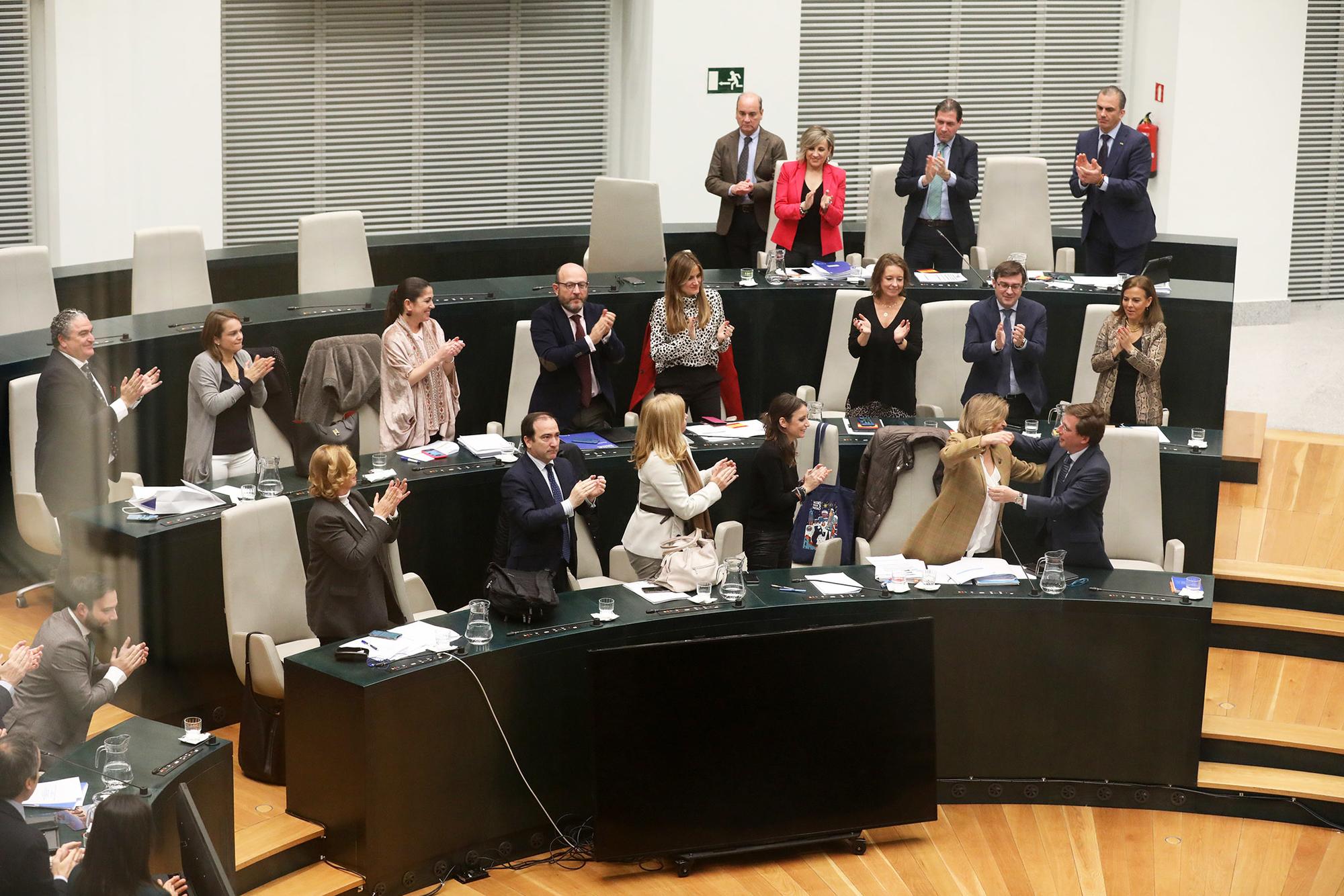 Votacion presupuestos 2019 Ayuntamiento de Madrid
