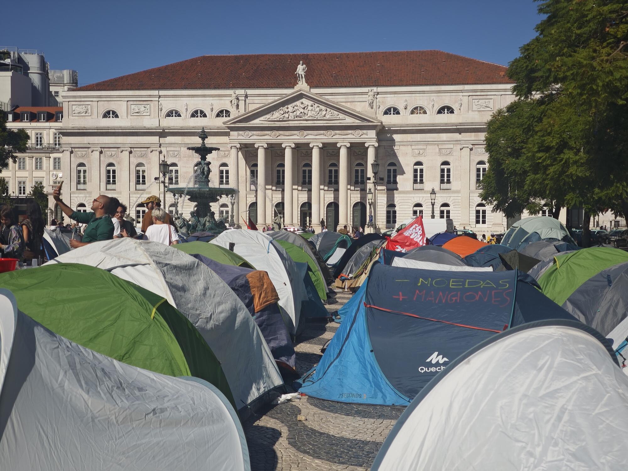 Acampada Lisboa